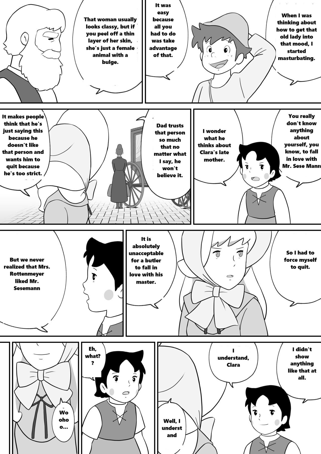 [Tokunaga Poosaku] Frankfurt no Jukujo Rottenmayer | Milf Rottenmayer In Frankfurt (Alps no Shoujo Heidi) [English] Bildnummer 35