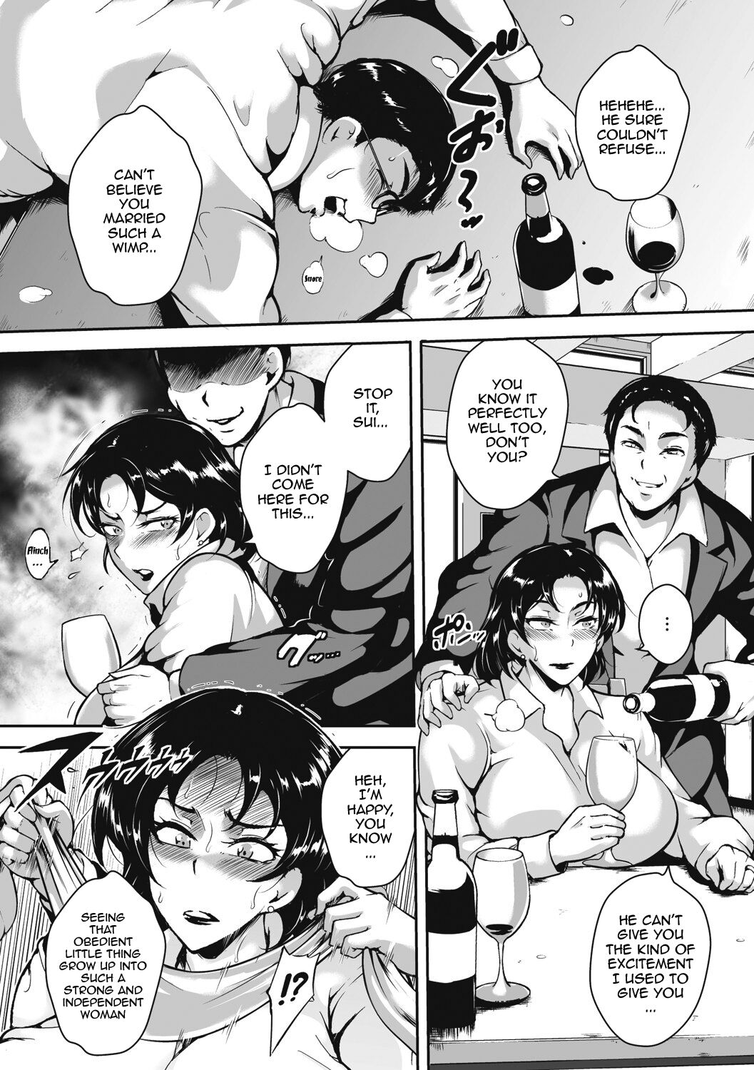 [Bitch Goigostar] Akaneiro ni Modaeru Hitozuma - Wife Writhing in Madder Ch. 1-4 [English] {Doujins.com} [Digital] 86eme image