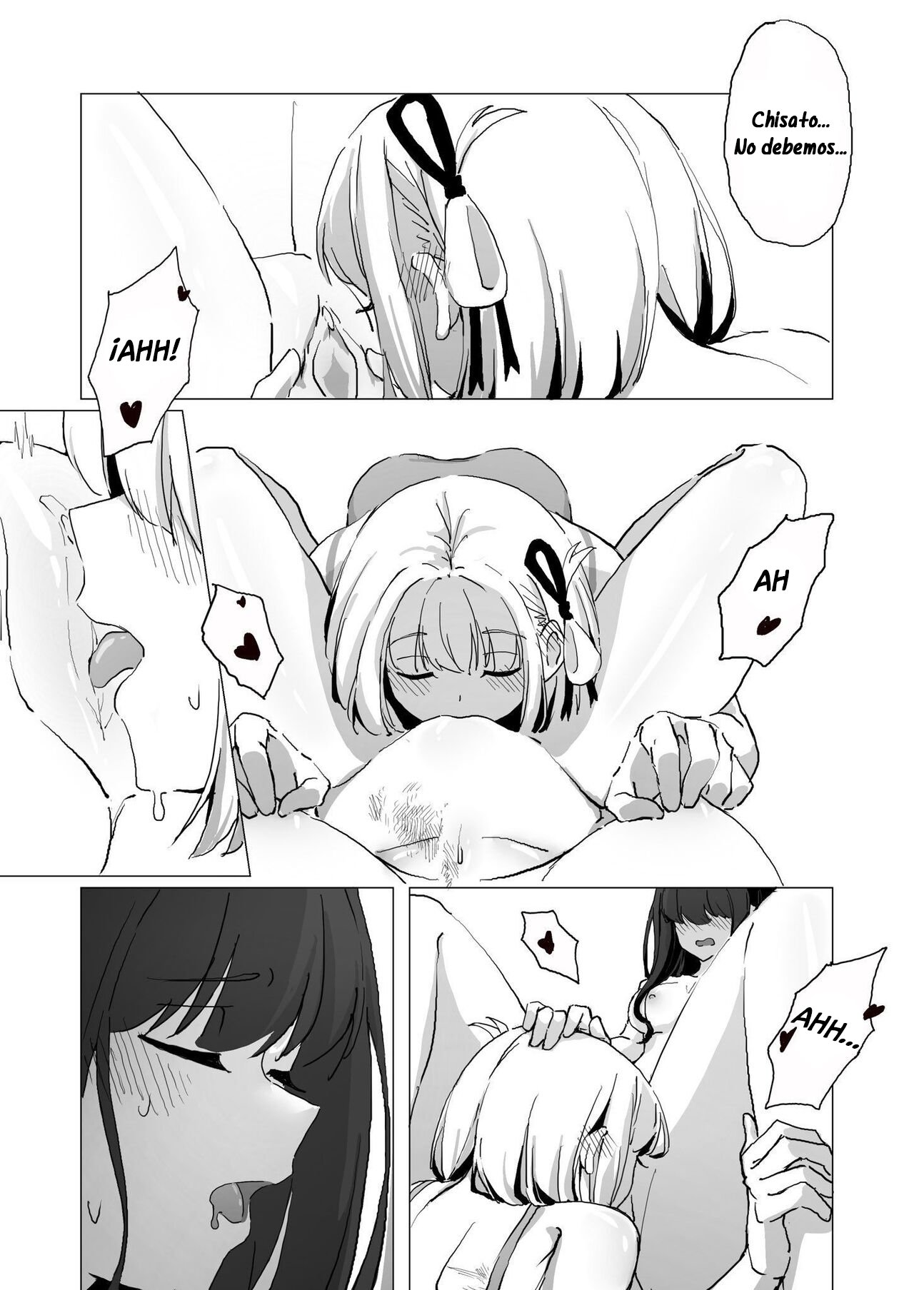 [FaFayu] ChisaTaki (Lycoris Recoil) [Spanish] [AhegaoKuroneko143] [Decensored] 画像番号 13