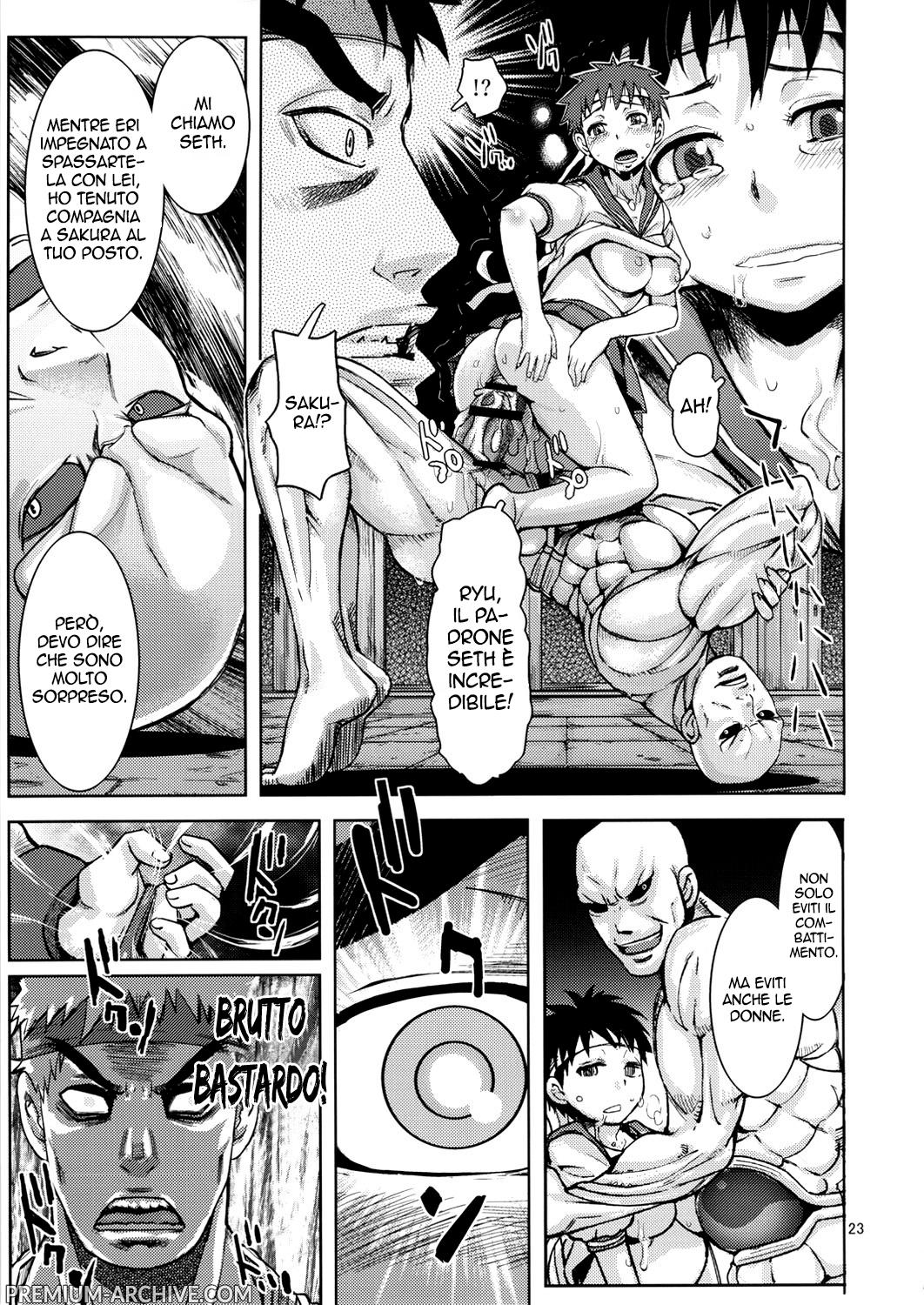 [peach fox (Kira Hiroyoshi)] Kuruoshiki Nani Kakusei | Il Risveglio dell' Oscuro Hado (Street Fighter) [Italian] [2011-10] Bildnummer 22