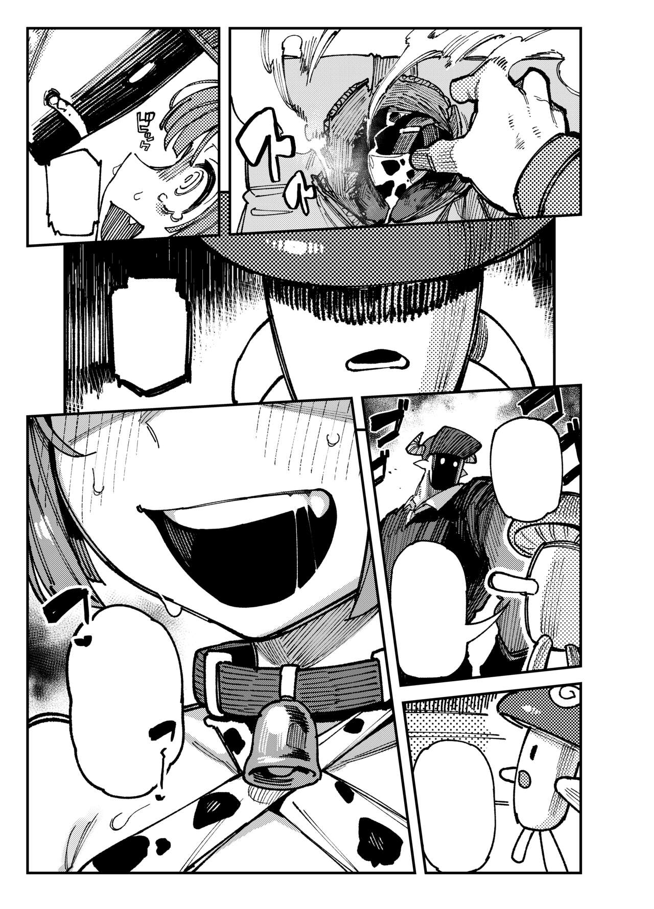 [Hoshoku Shoujo (Karasu Chan)] Ie ga Shike Sugite Haete Kita Genkaku Yuuhatsu Kinoko wo Gosyoku Shite Hatsujyou Shita Ato no Are ya Kore [Textless]] изображение № 21