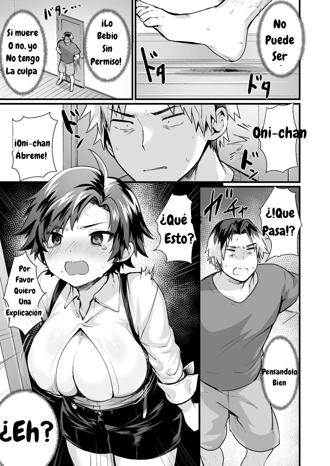 [Doujin Echigoya (Echigoya Takeru)] Onii-chan ni wa Sakaraenai! ~Namaiki na Otouto TS~ [Spanish] [TF Scans] 이미지 번호 5