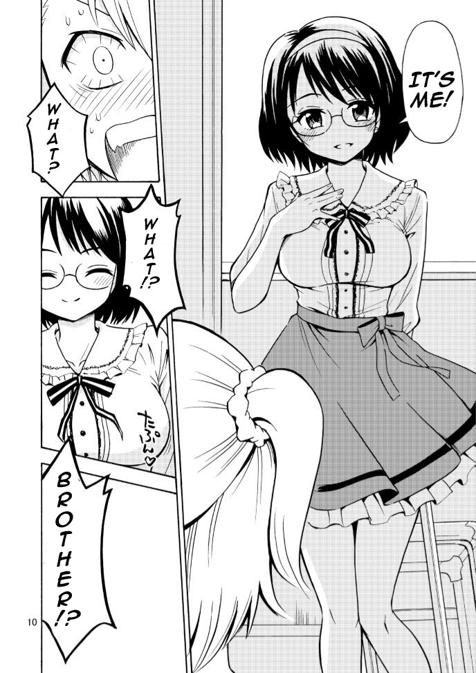 [Yoshida Gorou Shoukai (Yoshida Gorou)] Onnanoko ni Natta Onichan o Ijimenaide! [English] 画像番号 12