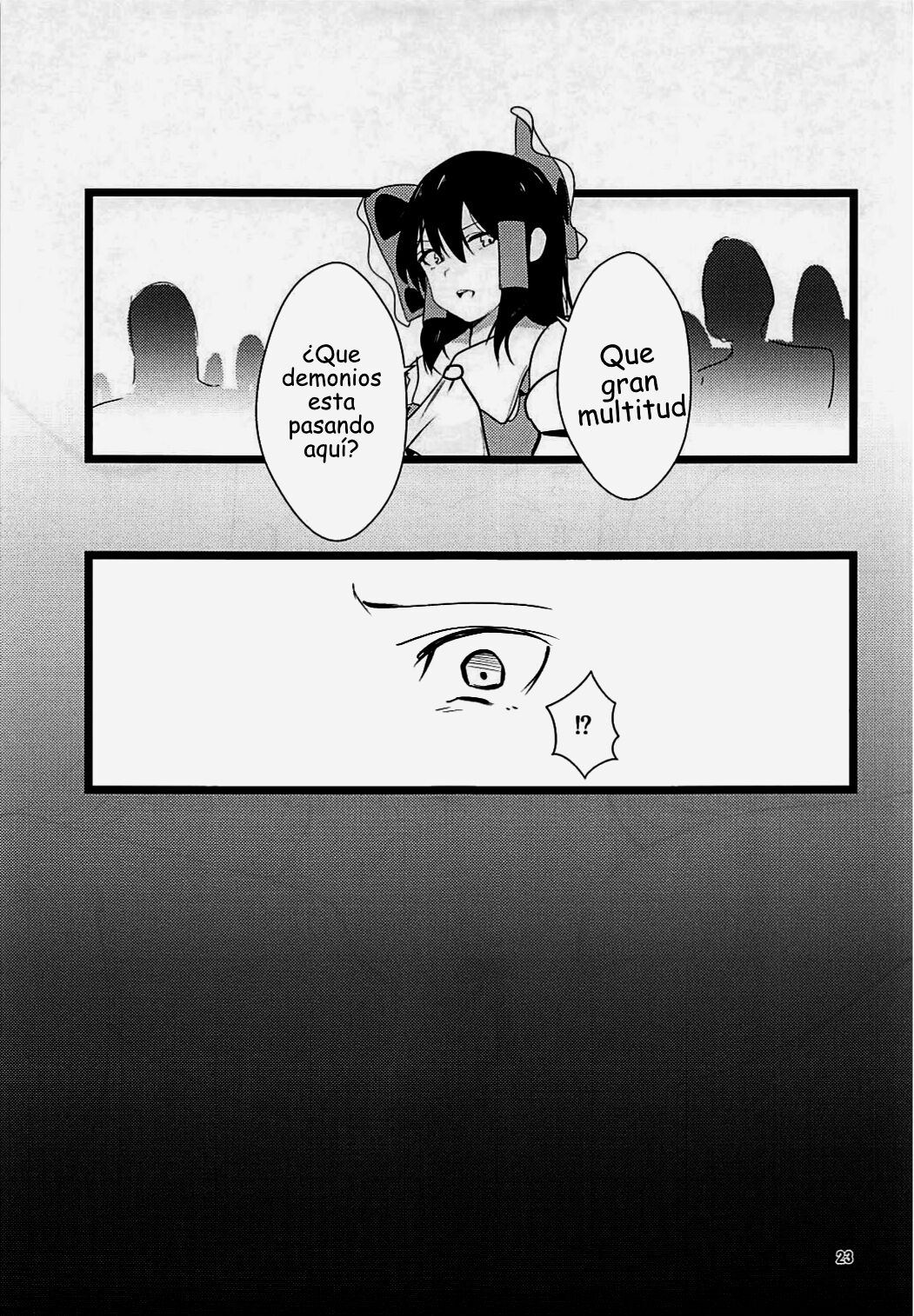 (C94) [Imasori Dondai (Us Them)] Yakumo Yukari Saimin Nikubenki-ka (Touhou Project) [Spanish] [PolyGarde-K] numero di immagine  22