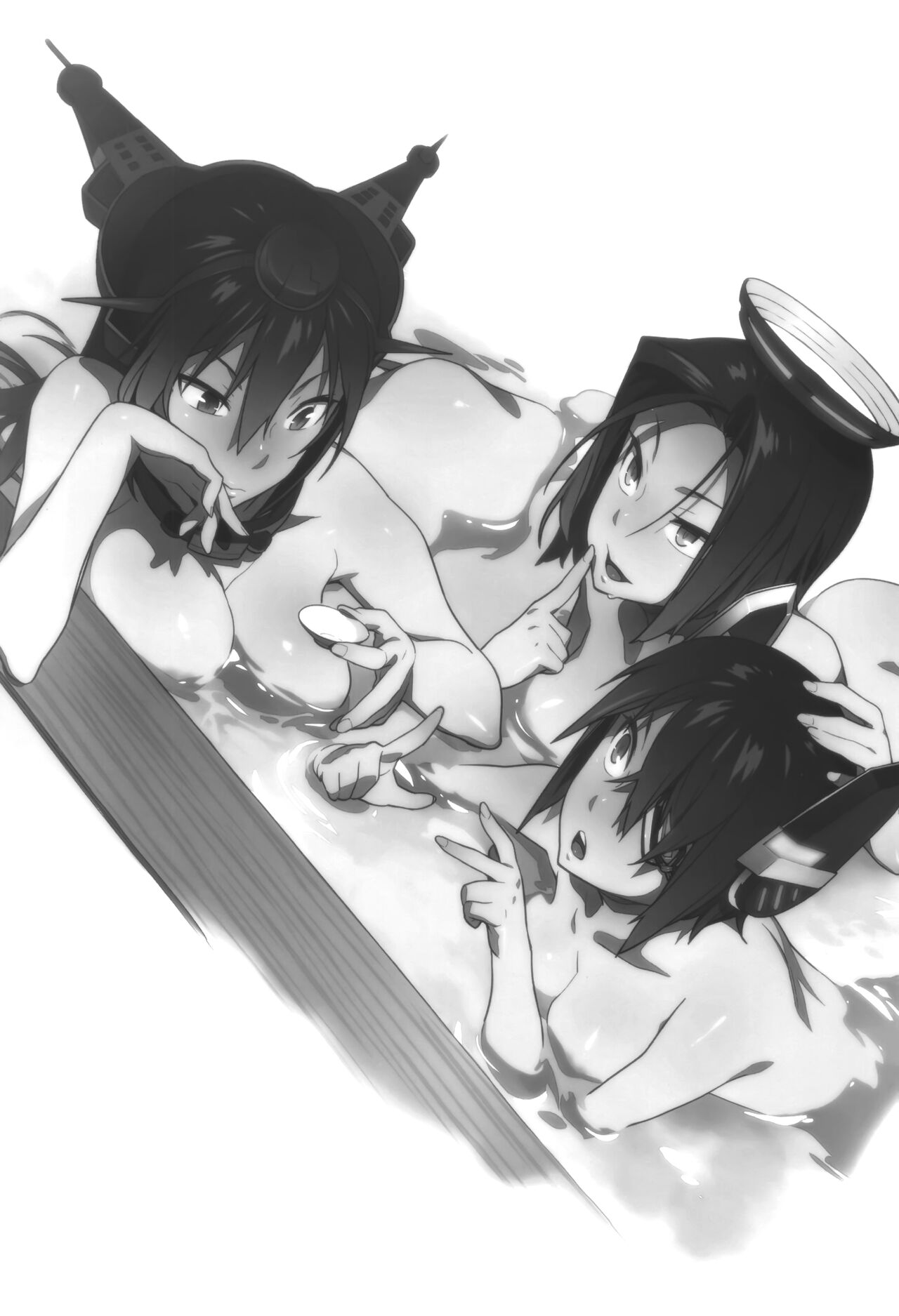 (C90) [Enuma elish (Yukimi)] KanColle Soushuuhen Nadeshiko (Kantai Collection -KanColle-) [Chinese] [白杨汉化组] image number 3