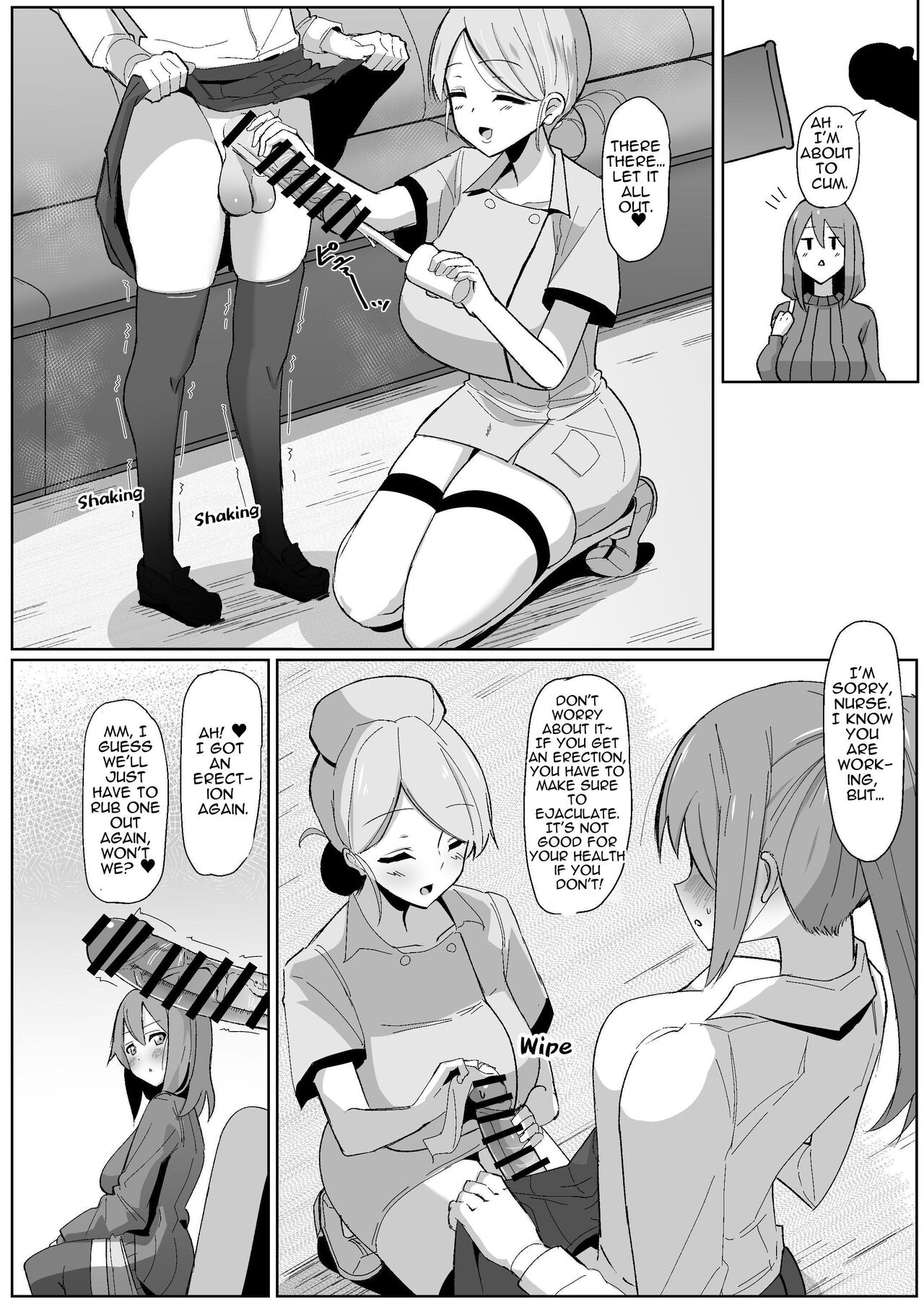 [Kosuko Teikoku (sella)] Moshimo Futanari wa Bokki Shitara Shasei suru no ga Atarimae no Sekai dattara ~Clinic Hen~ | What if a futanari getting a boner meant they had to blow their load? ~Clinic~ [English] [RWfuta] numero di immagine  8