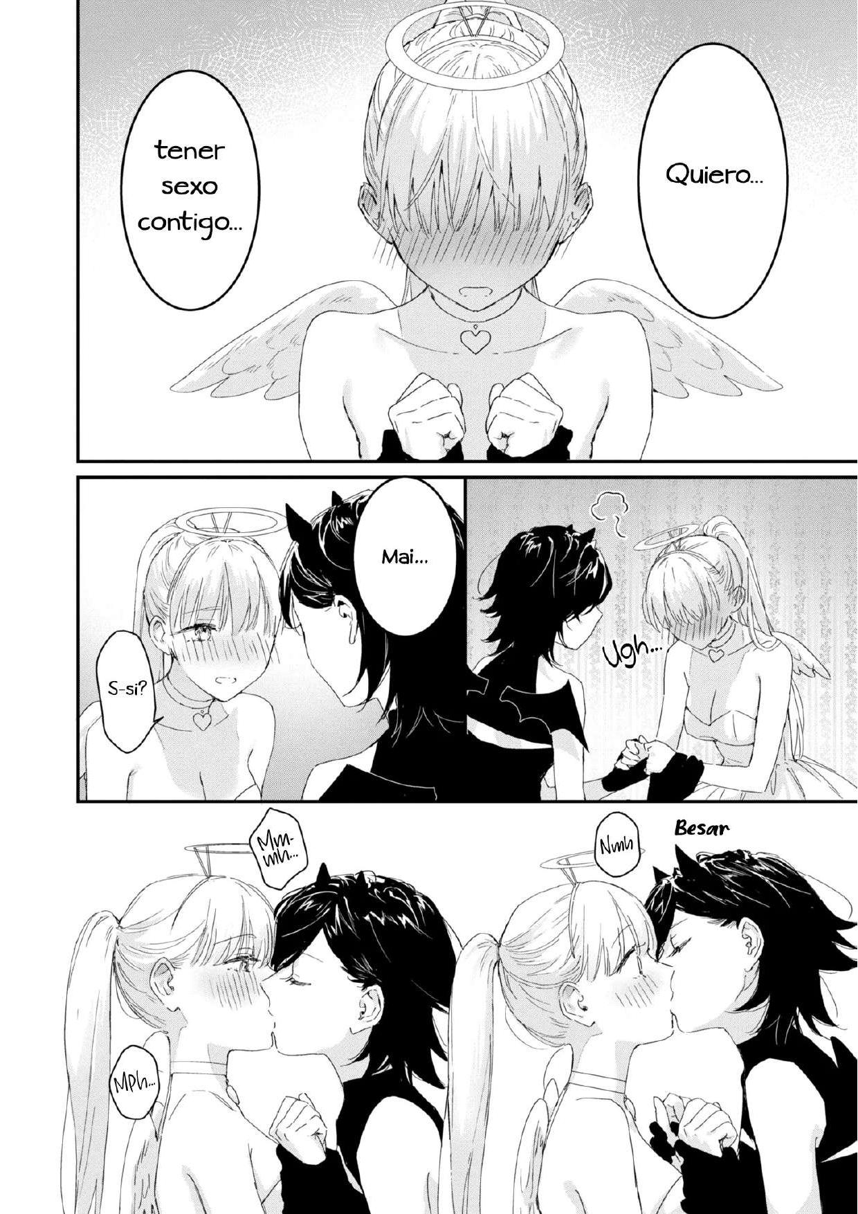 [nipi] Tenshi-chan wa Yuuwakushitai | A Little Angel's Temptation (Cosplay Yuri Ecchi Anthology) [Spanish] [AhegaoKuroneko143] [Digital] image number 10