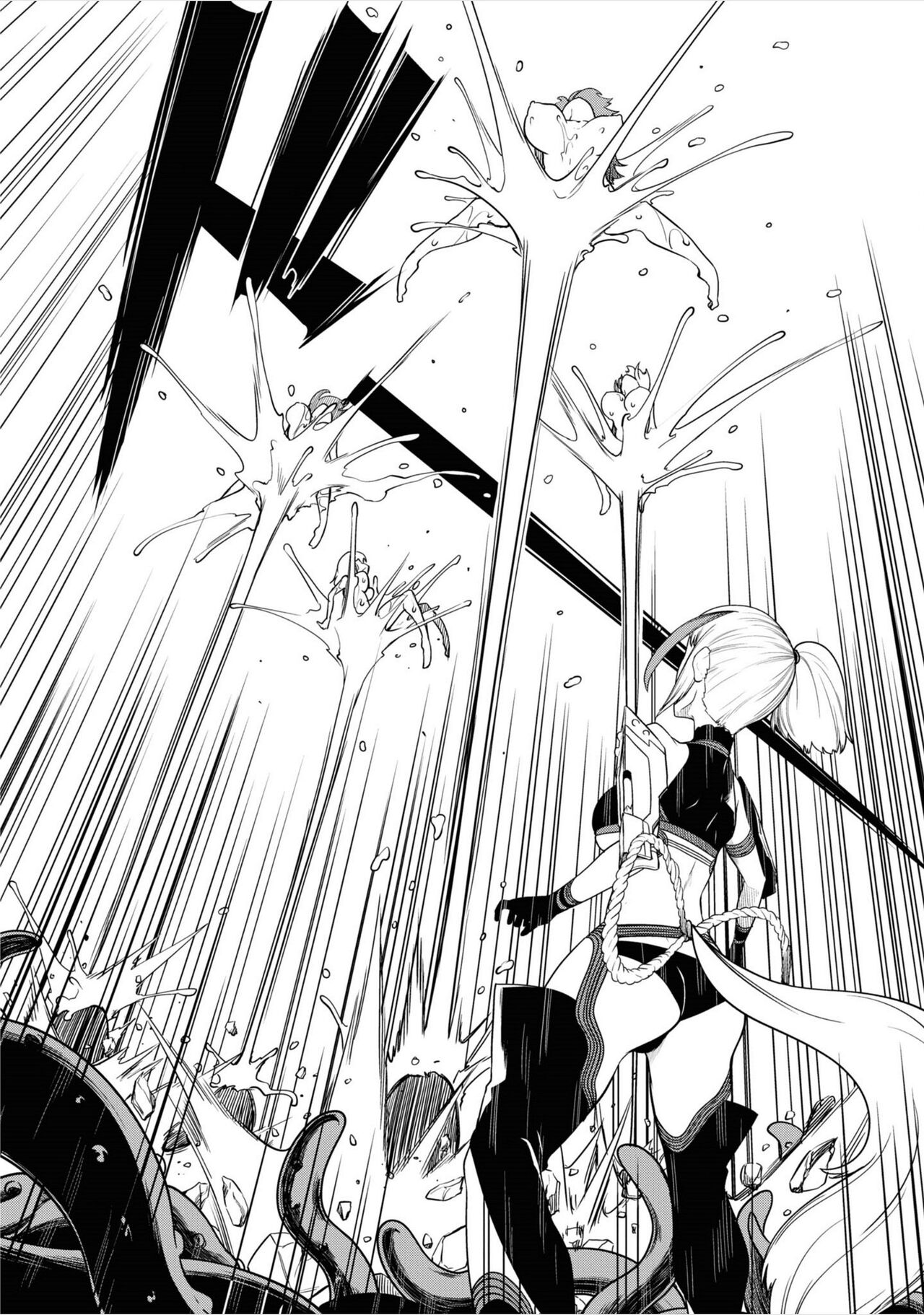 Tentacle Hole manga fanservice compilation (vol. 1-3) Bildnummer 43