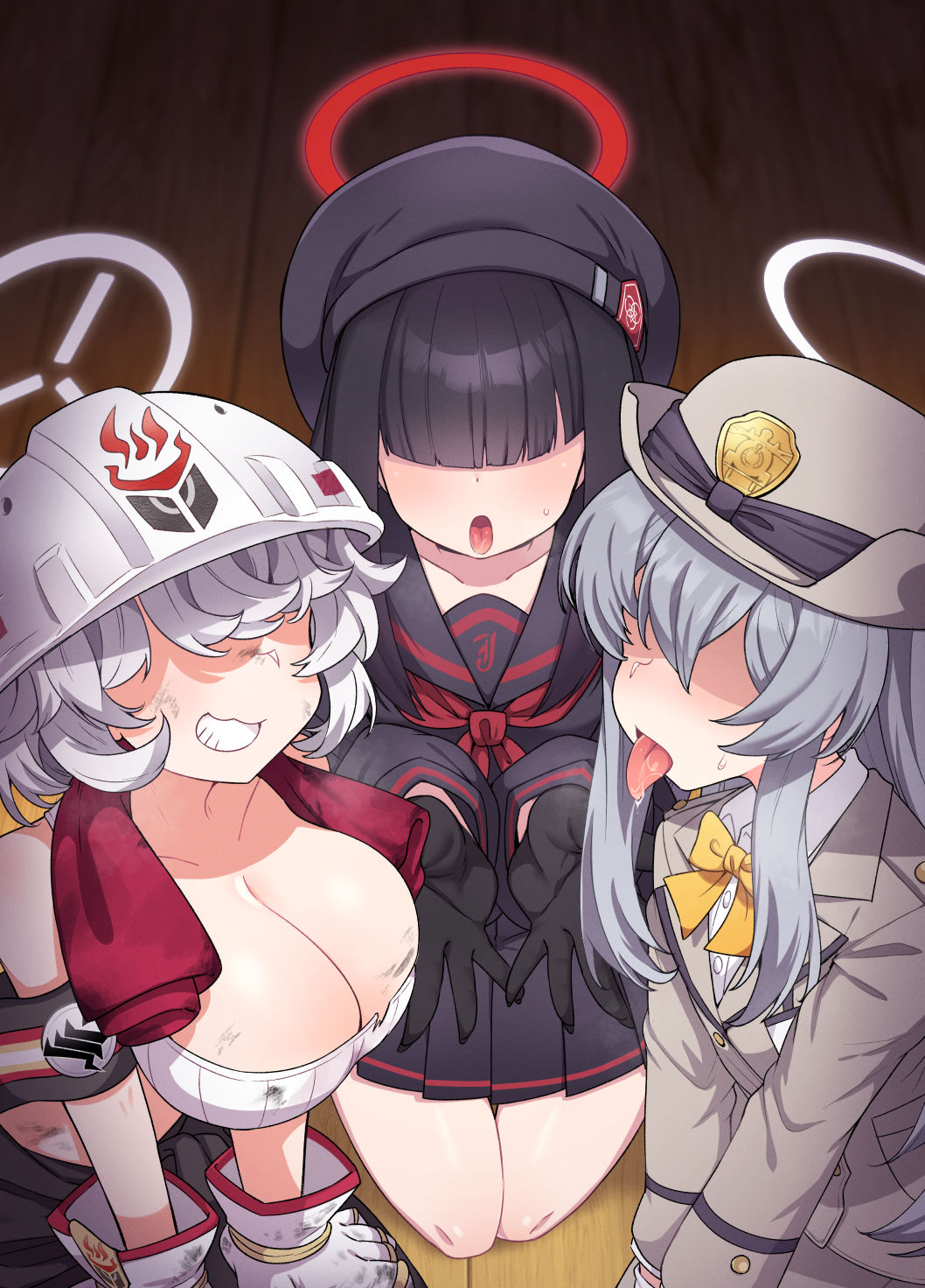 [Amagaeru to Sprocket (Amagaeru)] BluArch Mob de Seiheki o Mitashi Makuru Hon. | 블루아카 모브로 성욕을 만족시키는 책 (Blue Archive) [Korean] [Digital] 图片编号 2