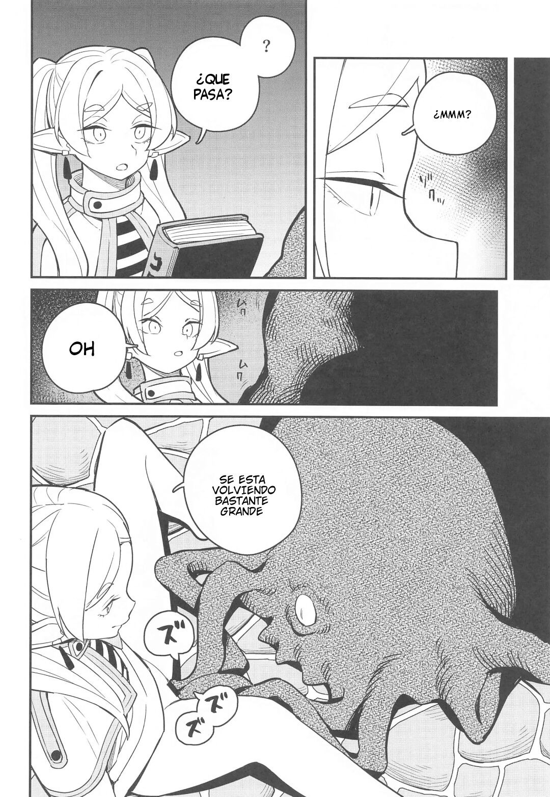 (C103) [Tanaka-ke no Kamo (Tanaka Ahiru)] Otoshiana kara no Dasshutsu | Escape Del Pozo. ¡la Última Aventura! (Sousou no Frieren) [Spanish] [JosephDLico] 이미지 번호 10