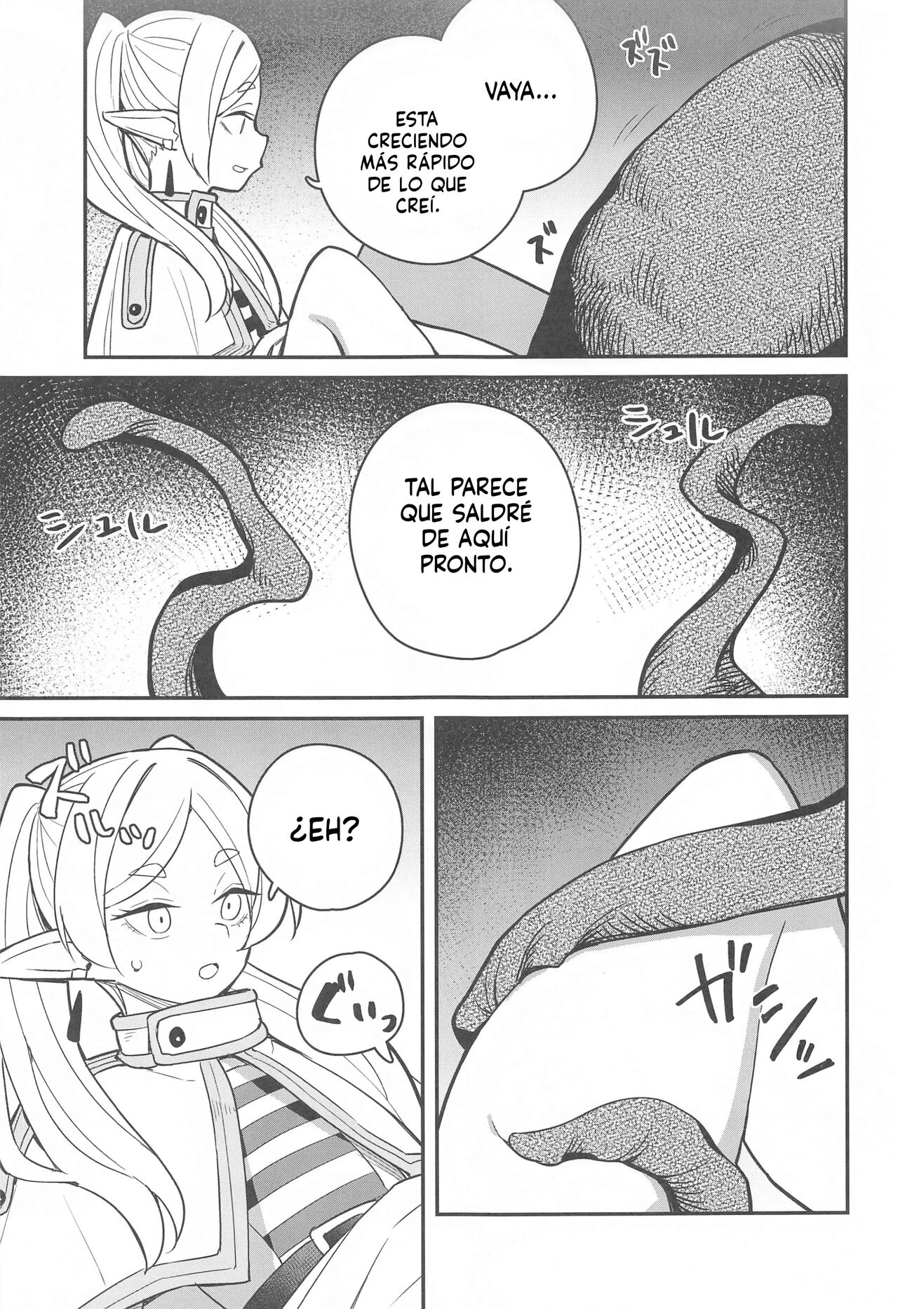 (C103) [Tanaka-ke no Kamo (Tanaka Ahiru)] Otoshiana kara no Dasshutsu | Escape Del Pozo. ¡la Última Aventura! (Sousou no Frieren) [Spanish] [JosephDLico] 이미지 번호 11