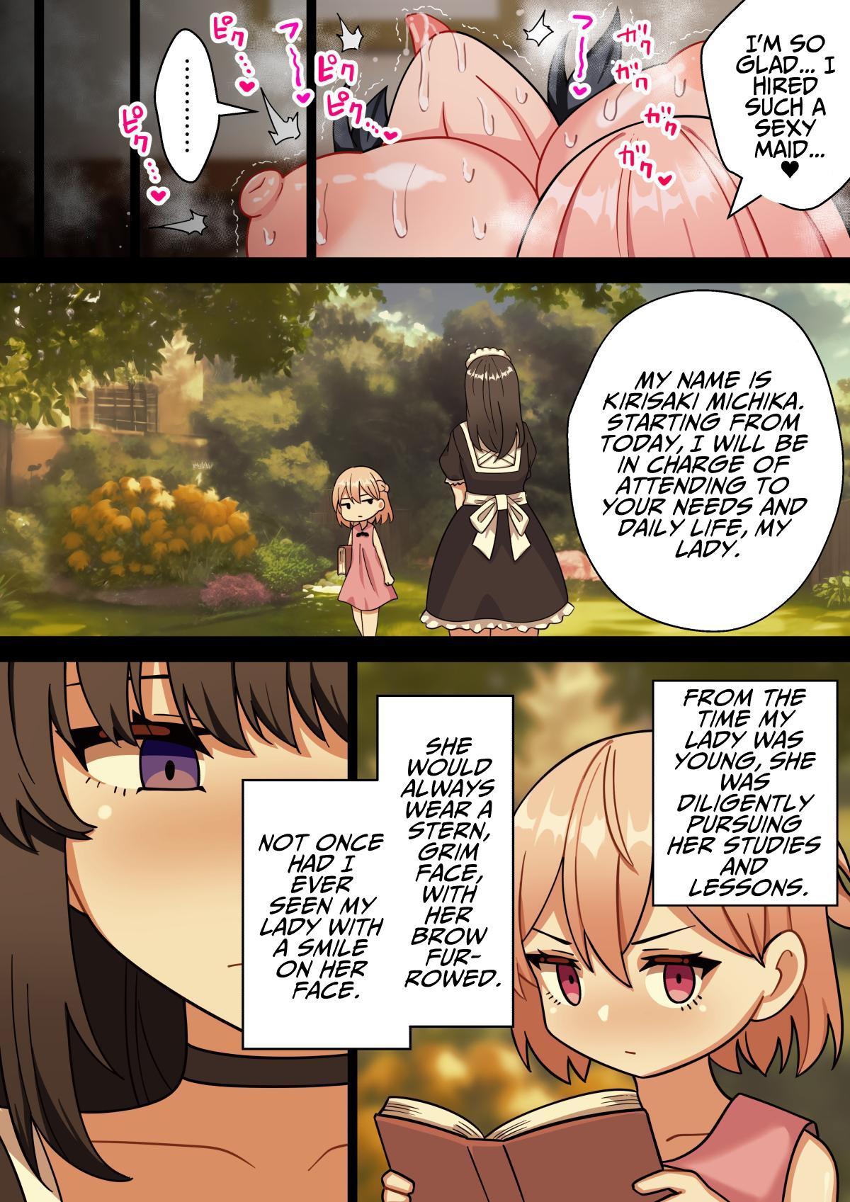 [Hota Home (Hotaru)] 24-Jikan Oho-goe Doubutsu Koubi no Yakata ~Futanari Ojou-sama ga Bakunyuu Maid ni Chinpo Kanri Sareru Hanashi~ | The House of 24 Hour Moaning Inducing Animalistic Mating [English] [T's Translations] 60eme image