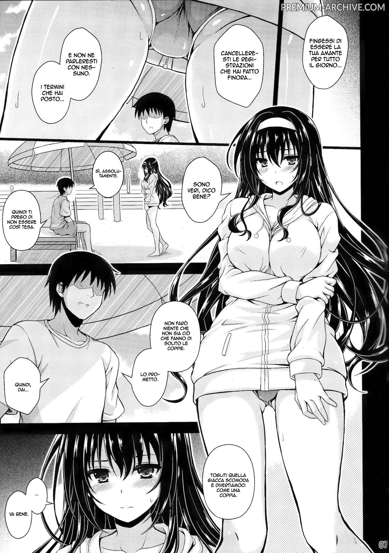 (COMIC1☆13) [Yumeya Honpo (Mukeikaku)] Yakusoku no Yukue | Il Risultato Promesso (Saenai Heroine no Sodatekata) [Italian] 이미지 번호 6
