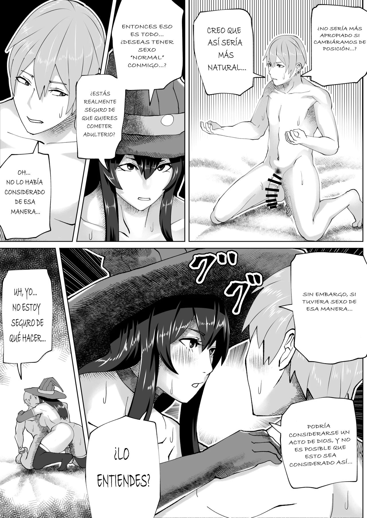 [bekobeko] Futanari Majo no Mori [Spanish] [BananaForever] 图片编号 17