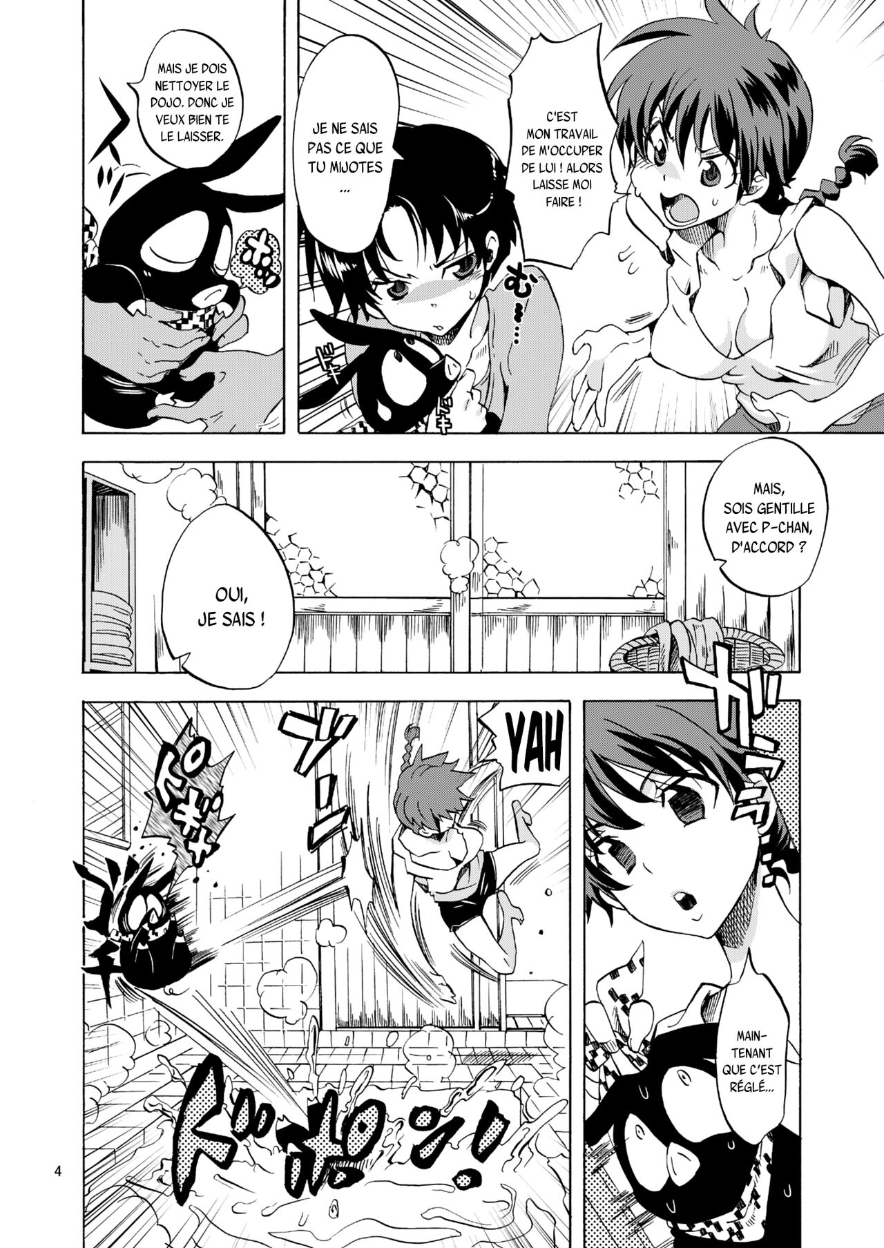 (C83) [Kurione-sha (YU-RI)] Osage no Ano Ko ni Mugamuchuu (Ranma 1/2) [French] {SAXtrad} Bildnummer 4