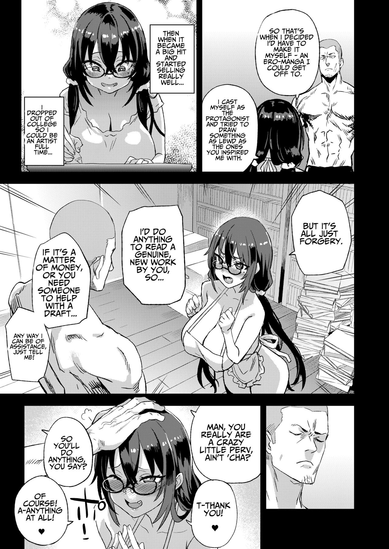 [Fatalpulse (Asanagi)] Kijouin-sensei no Eromanga Nou | Kijouin-sensei's Erotic Manga Worship [English] [HK] [Digital] Bildnummer 36