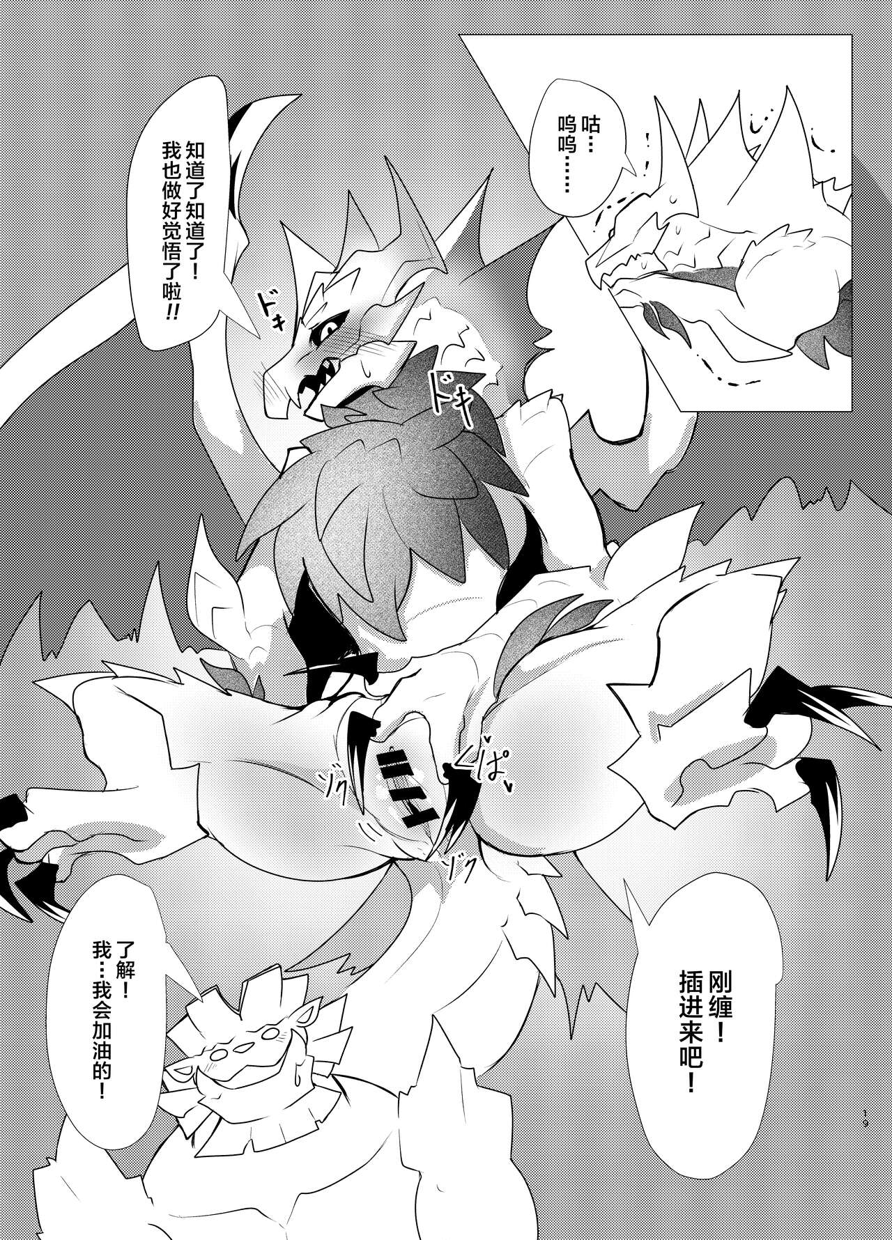 (Kemoket 14) [increase増田 (Feruta)] Ou Iki Rankou?! | 淫趴王之争?! (Monster Hunter) [Chinese] [ZX个人汉化] 图片编号 18