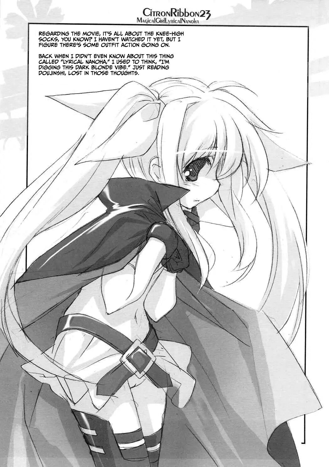 (SC46) [Kyougetsutei (Miyashita Miki)] Citron Ribbon 23 (Mahou Shoujo Lyrical Nanoha) [Spanish] [Nekomi Fansub] imagen número 9