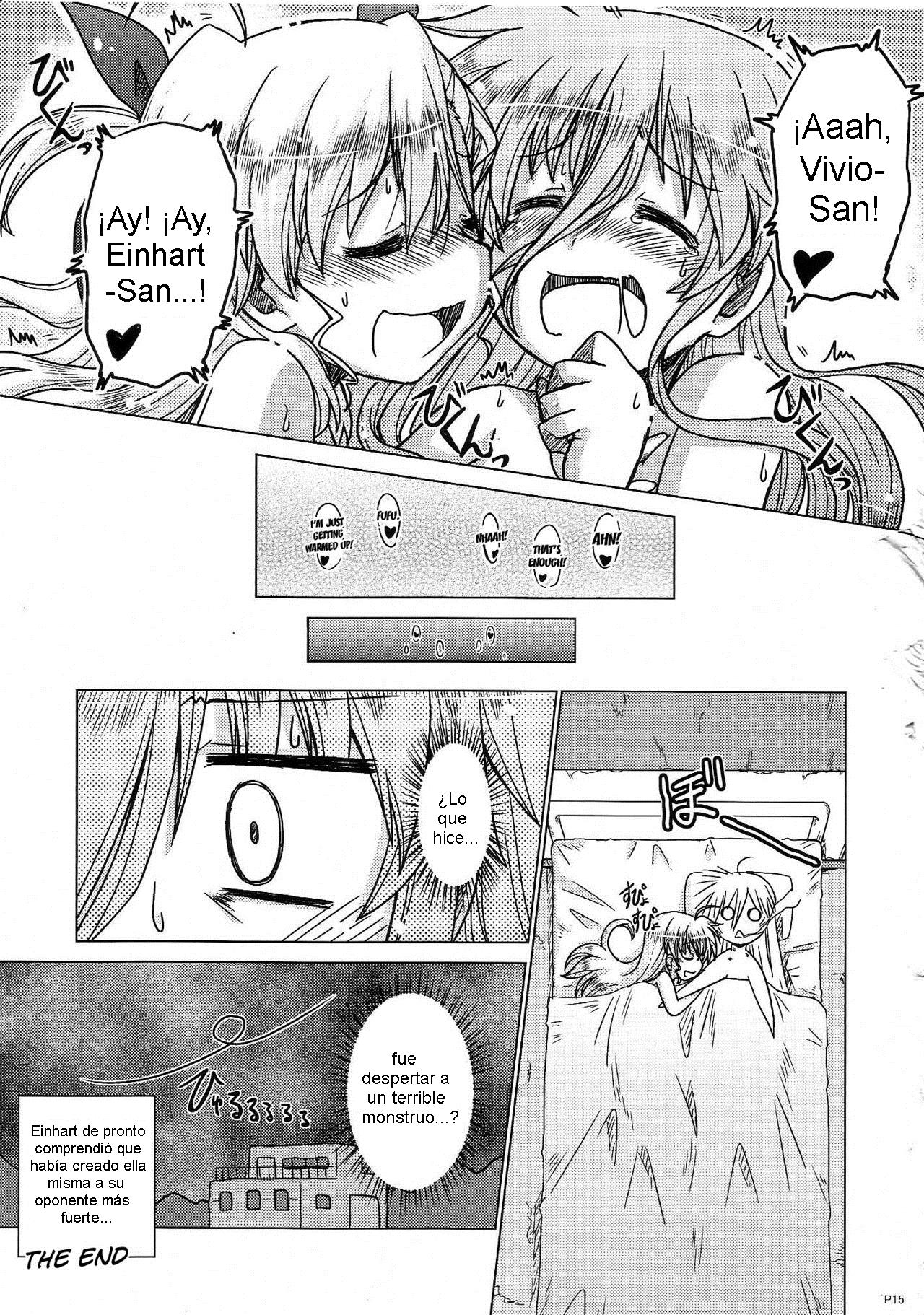 (Lyrical Magical 24) [Hinatabokko Club (Furafura)] FIRST()EXPERIENCE (Mahou Shoujo Lyrical Nanoha) [Spanish] [Nekomi Fansub] image number 15