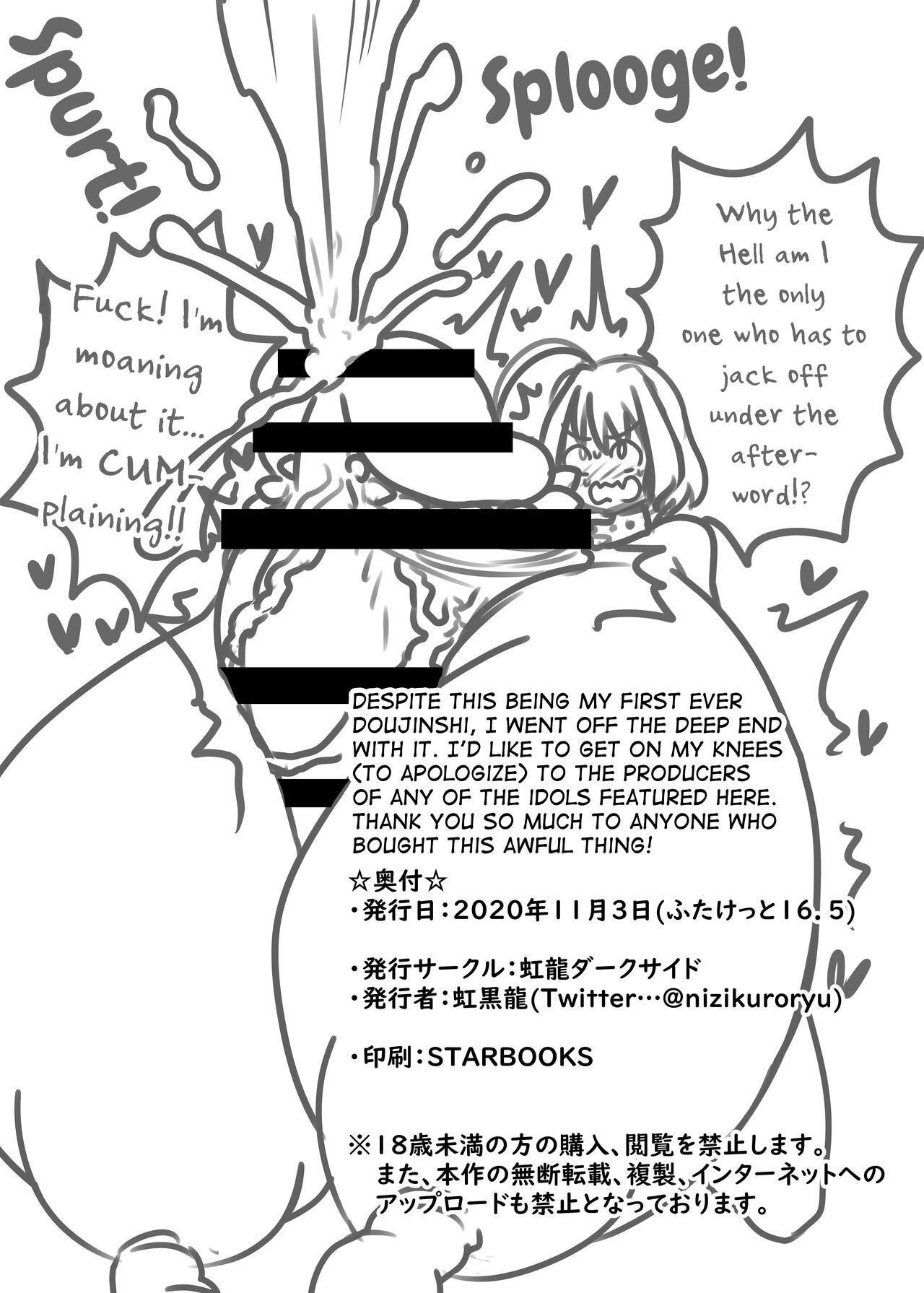 [Niziryu Dark Side (Nizikuroryu)] Choukon Chounyuu Sekaisen no Idol Meikan (THE IDOLM@STER CINDERELLA GIRLS) [Digital][English][mysterymeat3] image number 25