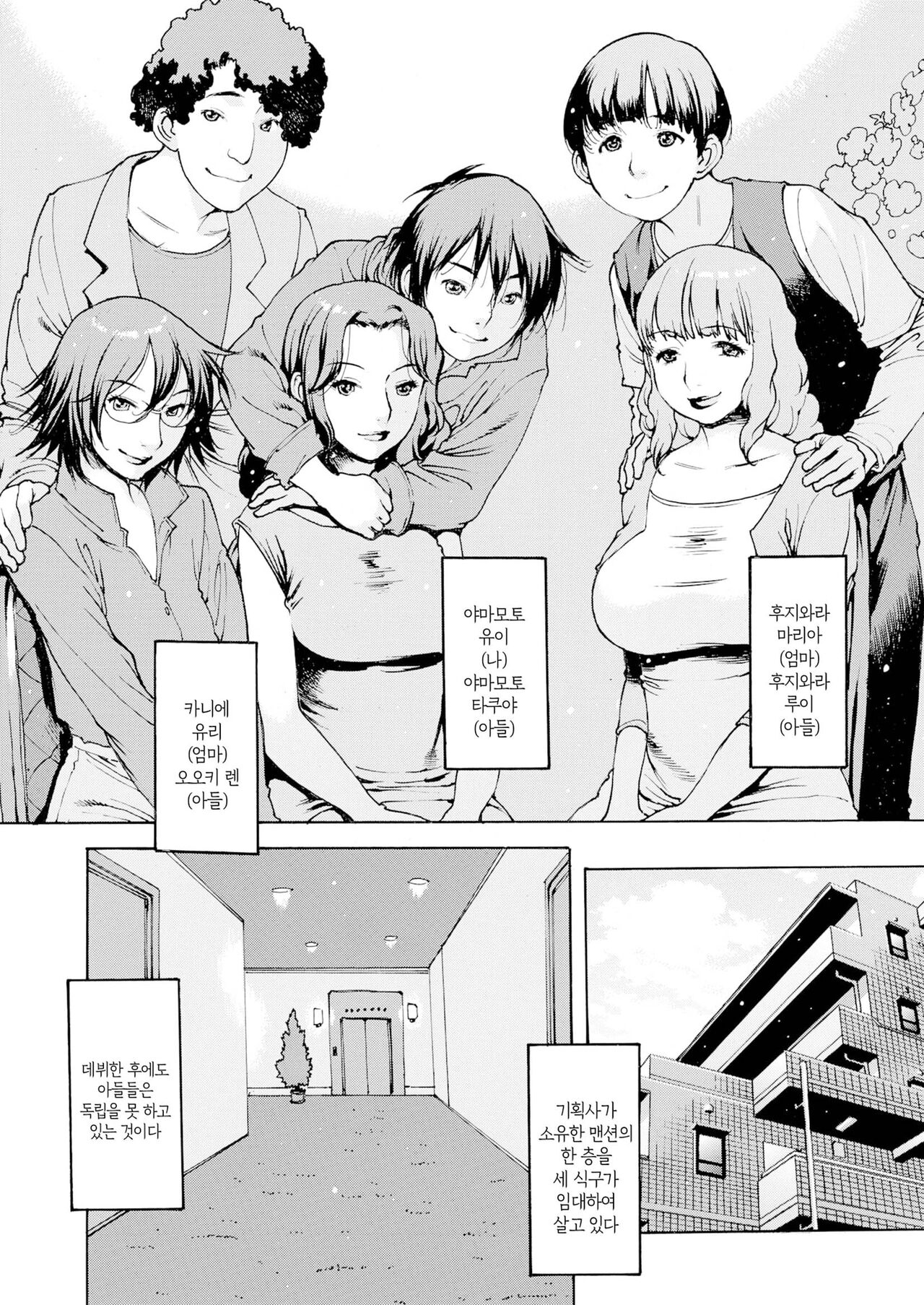 [Nishi Iori] Mama Shika Ch. 1 | 엄마 밖에 제1화 (Doko ka no Heya de) [Korean] [팀 숙녀] изображение № 4