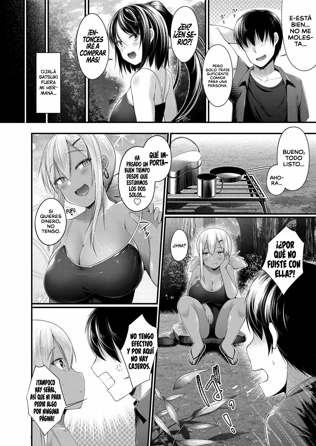 [Kotoba Ai] INAKA NI KISEI SHITA BOKU GA KURO GYARU JK NA IMOUTO TO PAPAKATSU CAP. 1-6 | LA HISTORIA DE COMO REGRESE A MI CASA EN EL CAMPO Y ME VOLVI EL SUGAR DADDY DE MI HERMANA MENOR CAP.1-6 (Spanish) image number 108