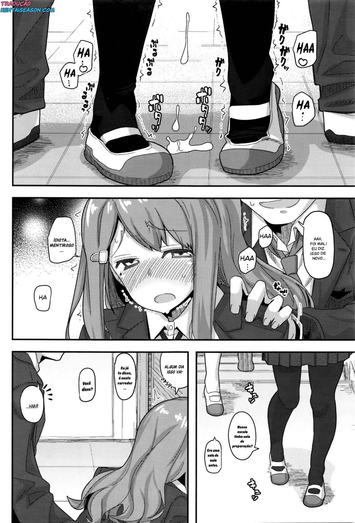 [Kikunosukemaru] Fuyufuku wa Ooku o Kakusu | So Much Hidden Under the Winter Clothing (COMIC Anthurium 2016-05) [Portuguese-BR] [Hentai Season] 12eme image