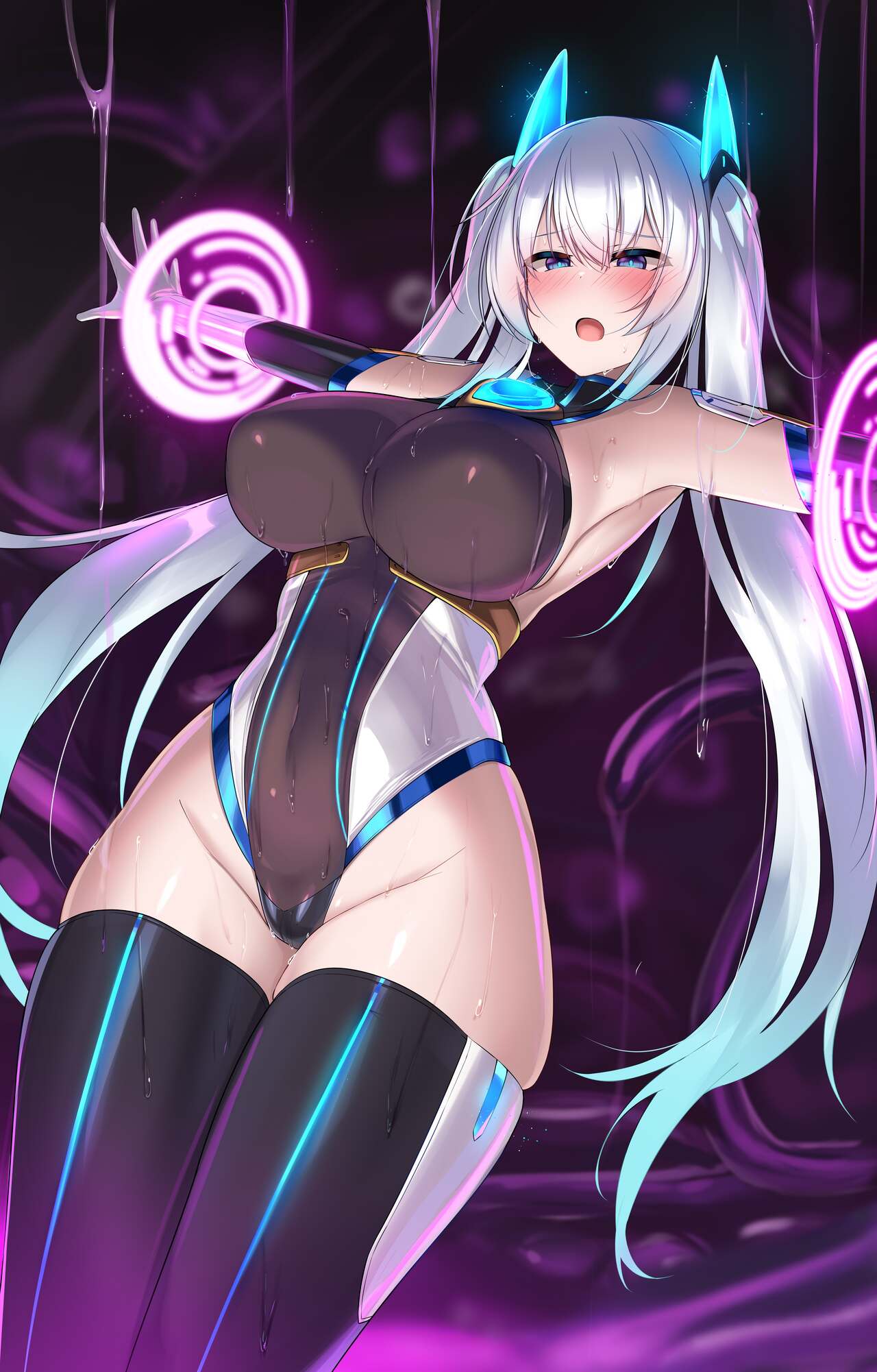 (C103) [Kuroi Miyako (Kuroi Hiroki, Kuta)] Celestial Extasy | 天国狂喜 [巨型金属机器人全自动汉化] [Chinese] 画像番号 44