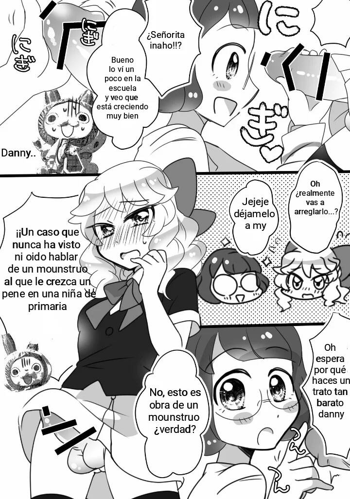 [team Tamago Doufu (Koharu)] Kirara-chin VS InaUSA Chinchin Tanteisha (Youkai Watch) [Spanish] [Futawara] [Digital] numero di immagine  2