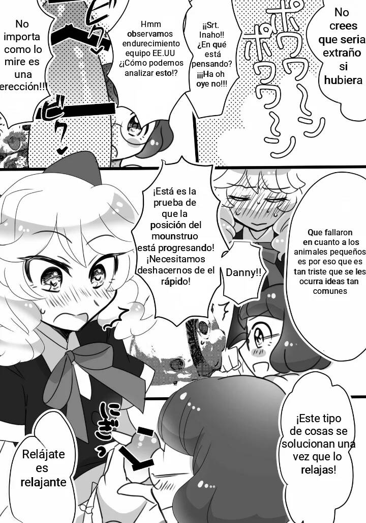 [team Tamago Doufu (Koharu)] Kirara-chin VS InaUSA Chinchin Tanteisha (Youkai Watch) [Spanish] [Futawara] [Digital] numero di immagine  3