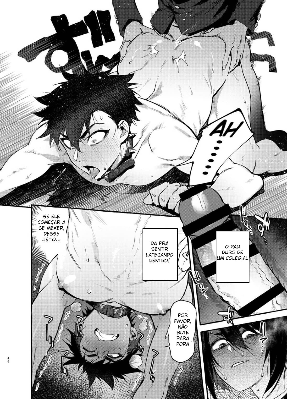 [Maemuki Na Doemu] Puppy Play With Papa - What the Cat Dragged In 1 [Portuguese-BR] 图片编号 47