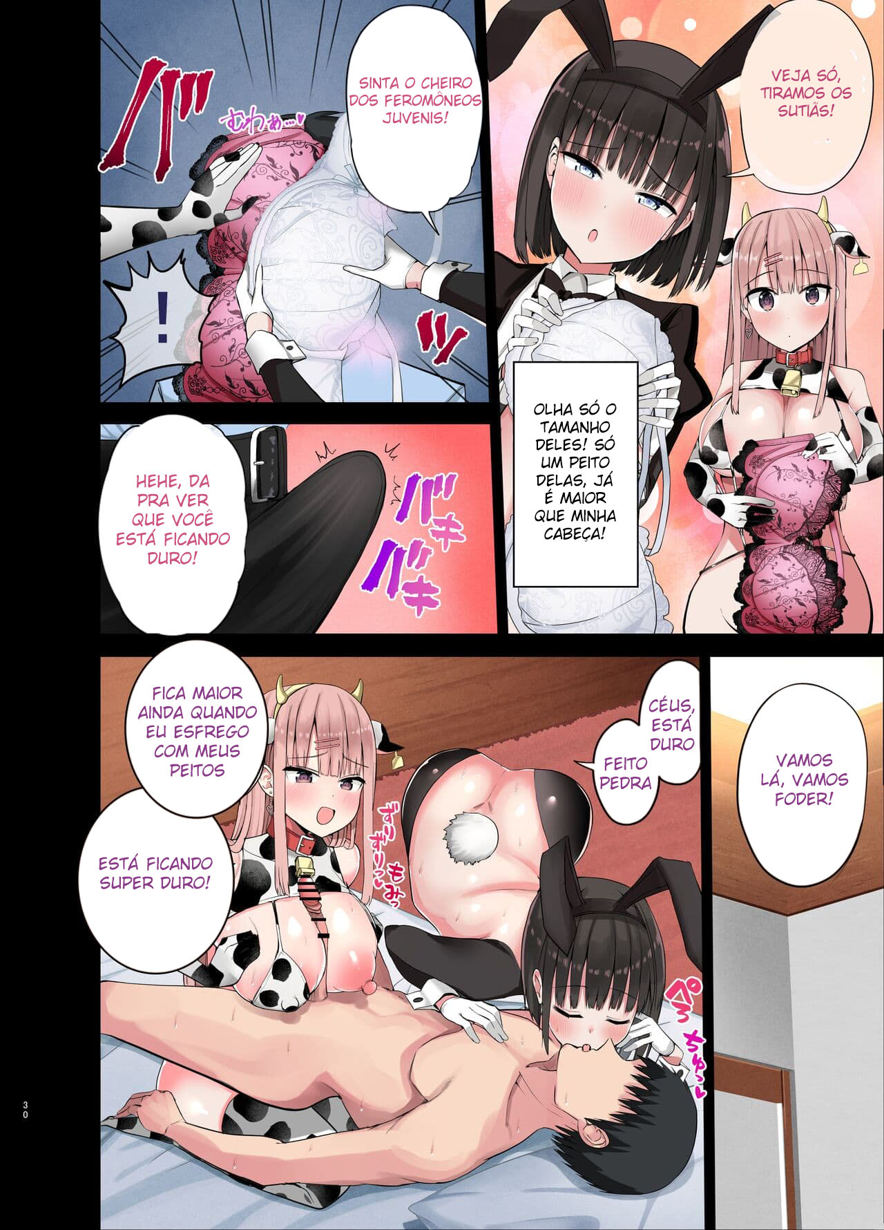 [Aohimo Familia (Chilt)] Bitch Gal! Sensei no BIG Chinchin Daaisuki | Slutty Gals! ~We Luv Your BIG Dick~ [Portuguese-BR] 29eme image