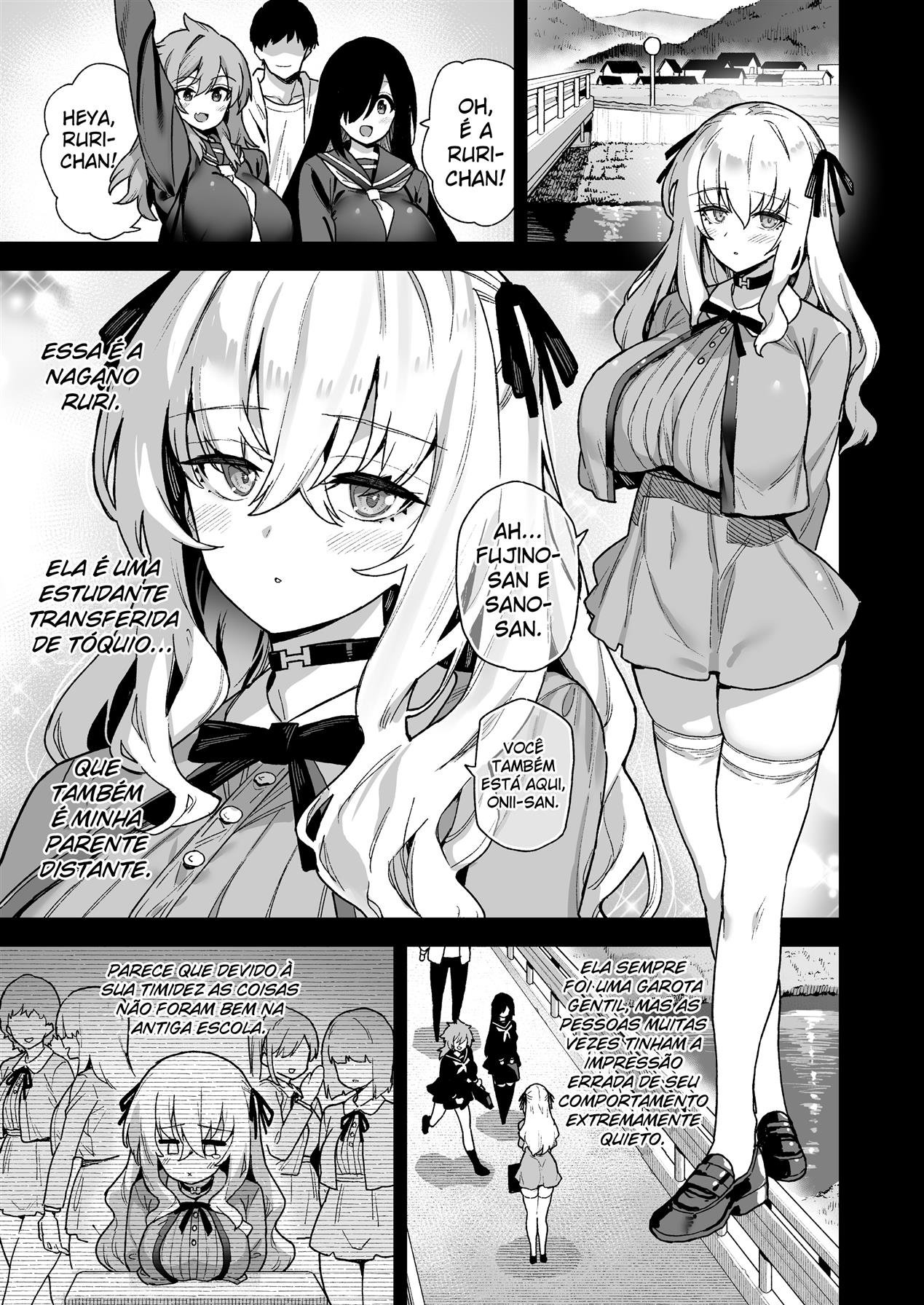 [Riku no Kotoutei (Shayo)] Inaka ni wa Kore kurai Goraku ga Nai 3 [Portuguese-BR] 图片编号 3