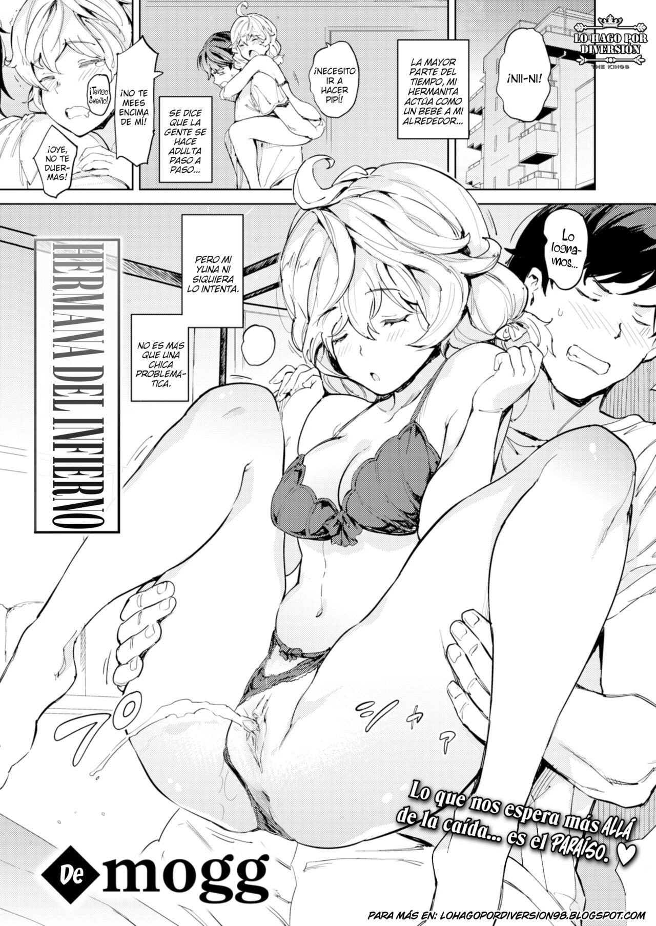 [mogg] Imouto Jigoku | Hermana del Infierno (COMIC Kairakuten 2023-08) [Spanish] [Lo Hago por Diversión] [Digital] 图片编号 1