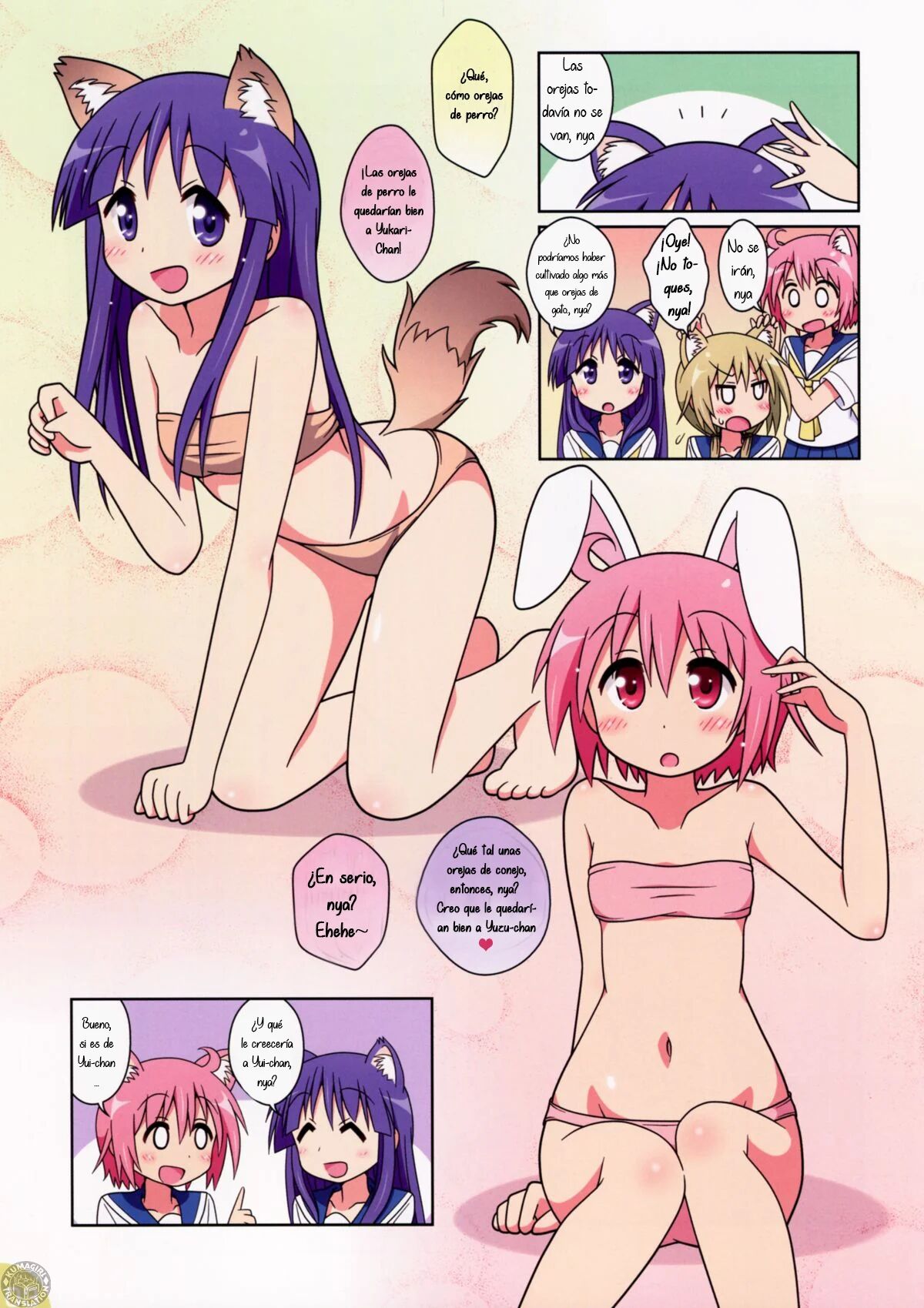 (C86) [Melty Pot (Mel)] Happy Style! (Yuyushiki) [Spanish] [KumaGirl Translation] 画像番号 3