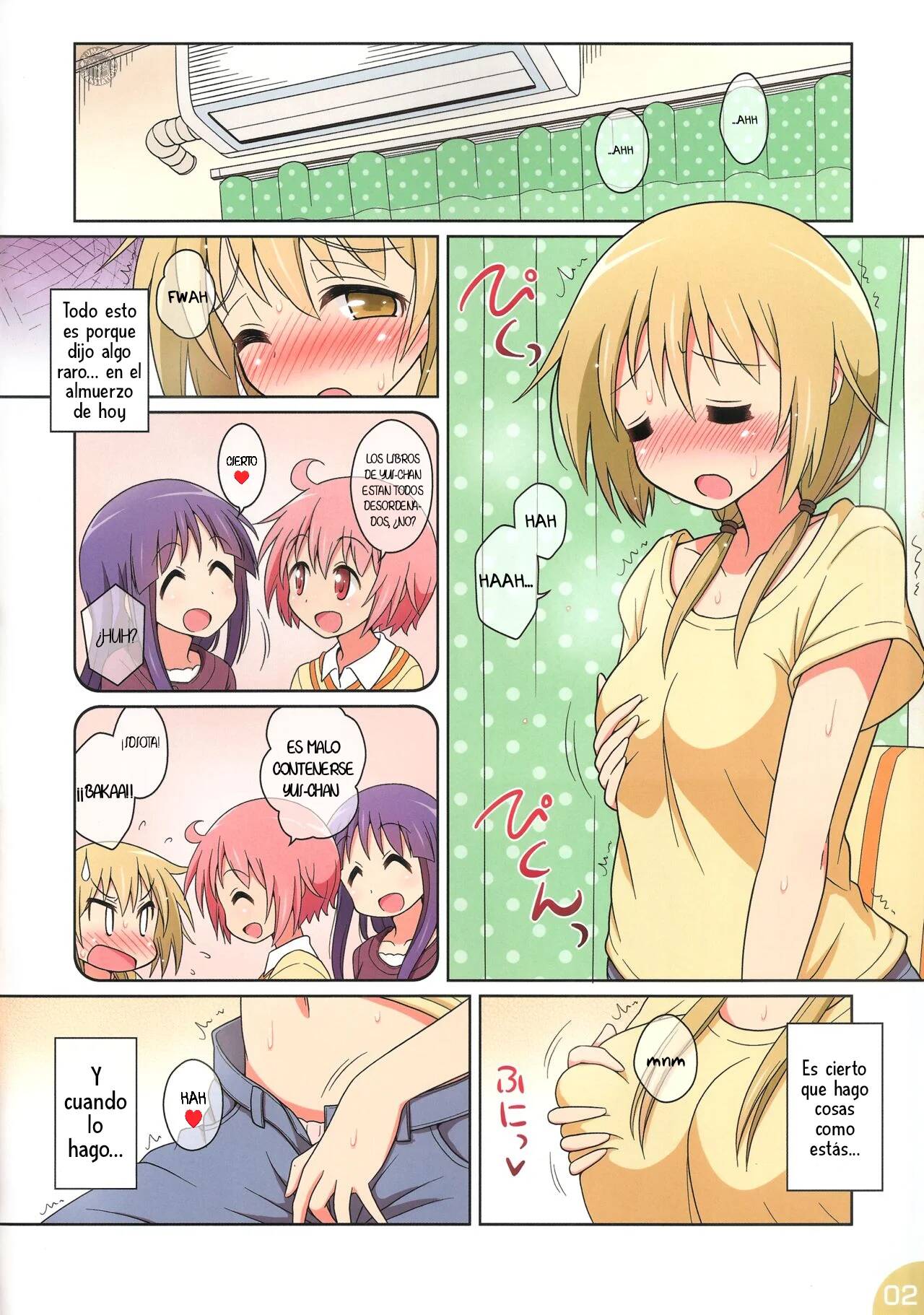 (COMIC1☆10) [Melty Pot (Mel)] Happy Style! 4 (Yuyushiki) [Spanish] [KumaGirl Translation] 画像番号 2