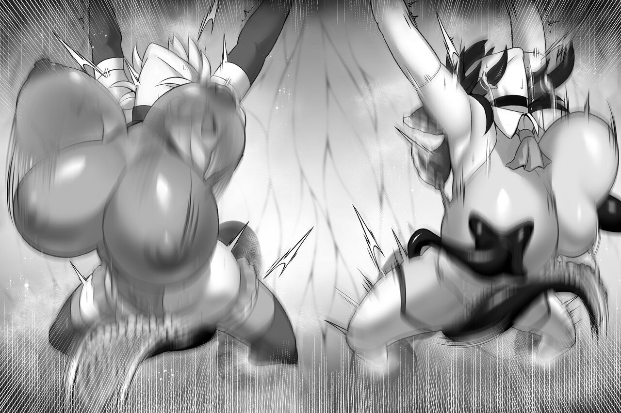 SINKAI 対魔忍レイム＆サクヤ 触手ポッド調教 imagen número 33