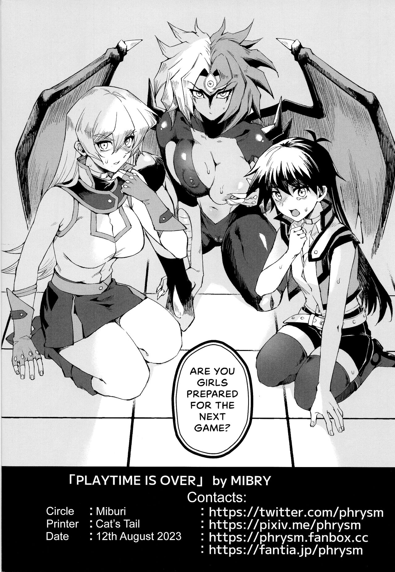 (C102) [Miburi (MIBRY)] PLAY TIME IS OVER (Yu-Gi-Oh!) [English] {Hennojin} 图片编号 31