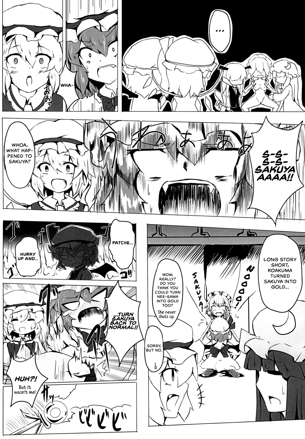 [Eigetsu Nine (Sanami)] Gold Panic!! (Touhou Project) [English] {Hennojin} [Digital] image number 6