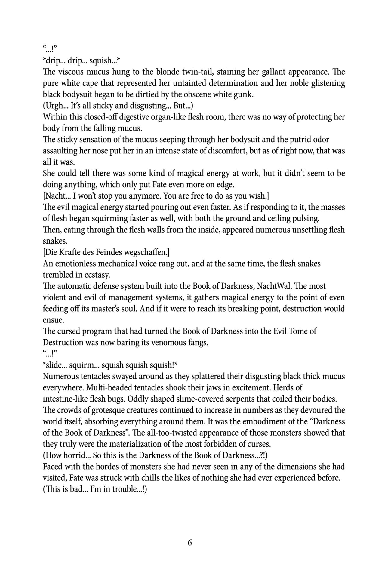 (C85) [Kuroi Miyako (Rindou, Kuroi Hiroki)] Nacht Gefallene (Mahou Shoujo Lyrical Nanoha) [English] {Hennojin} Bildnummer 7