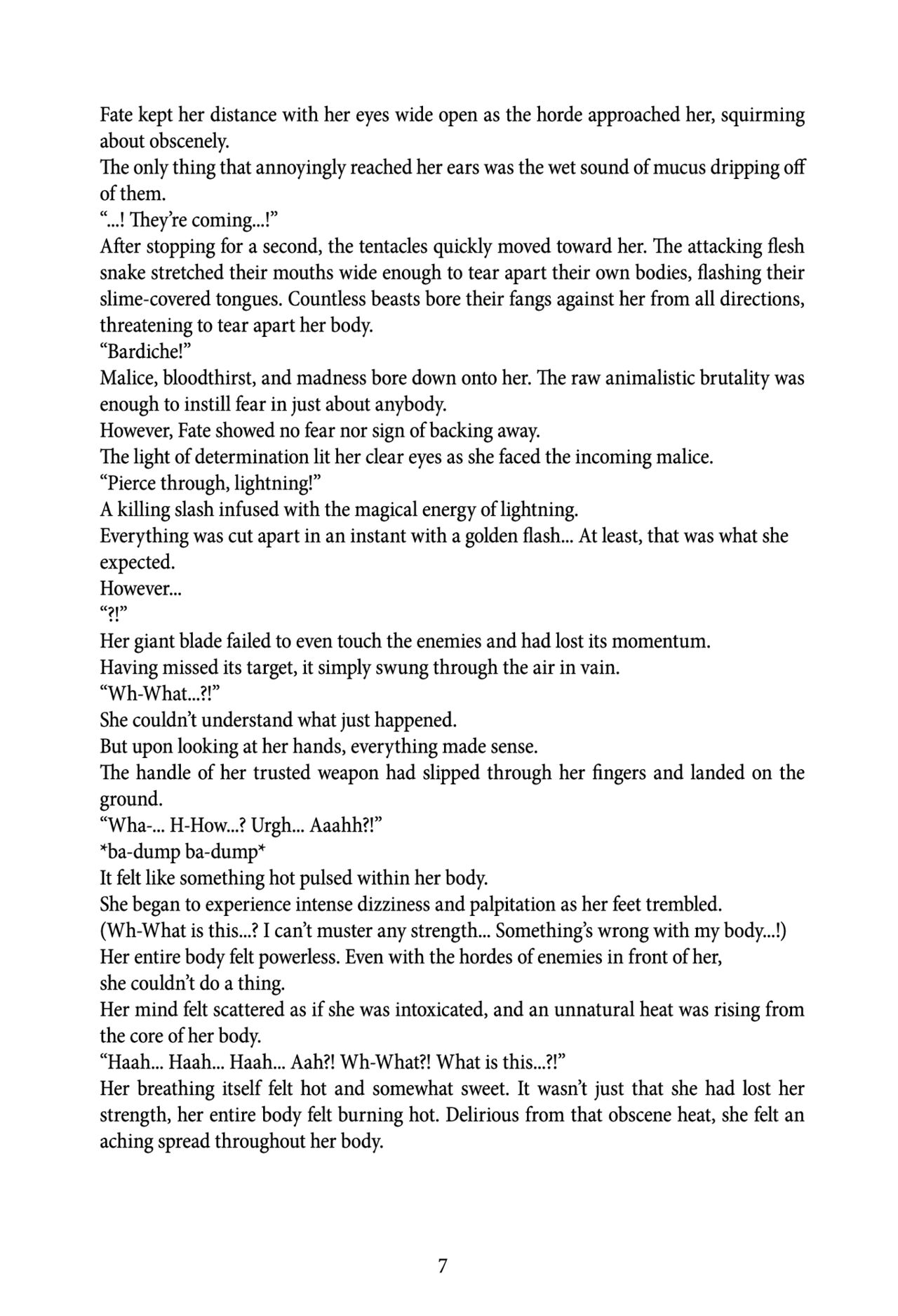 (C85) [Kuroi Miyako (Rindou, Kuroi Hiroki)] Nacht Gefallene (Mahou Shoujo Lyrical Nanoha) [English] {Hennojin} Bildnummer 8