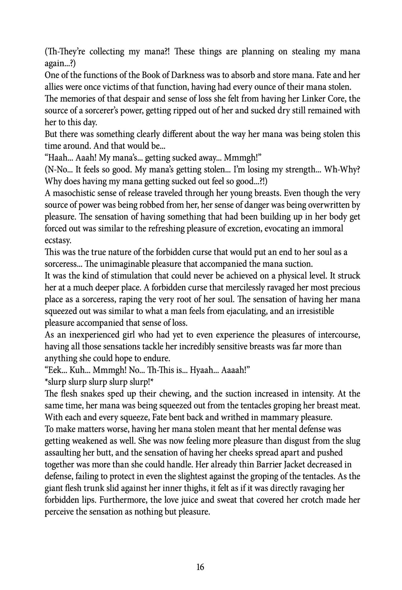 (C85) [Kuroi Miyako (Rindou, Kuroi Hiroki)] Nacht Gefallene (Mahou Shoujo Lyrical Nanoha) [English] {Hennojin} Bildnummer 17