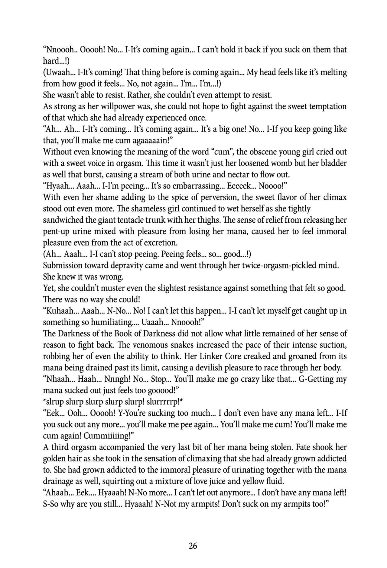 (C85) [Kuroi Miyako (Rindou, Kuroi Hiroki)] Nacht Gefallene (Mahou Shoujo Lyrical Nanoha) [English] {Hennojin} Bildnummer 27