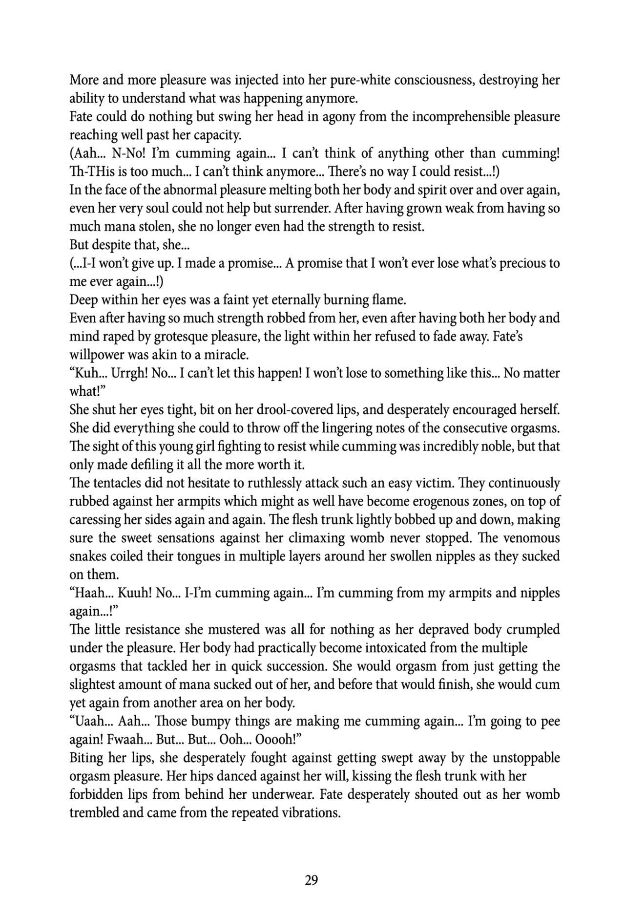 (C85) [Kuroi Miyako (Rindou, Kuroi Hiroki)] Nacht Gefallene (Mahou Shoujo Lyrical Nanoha) [English] {Hennojin} Bildnummer 30