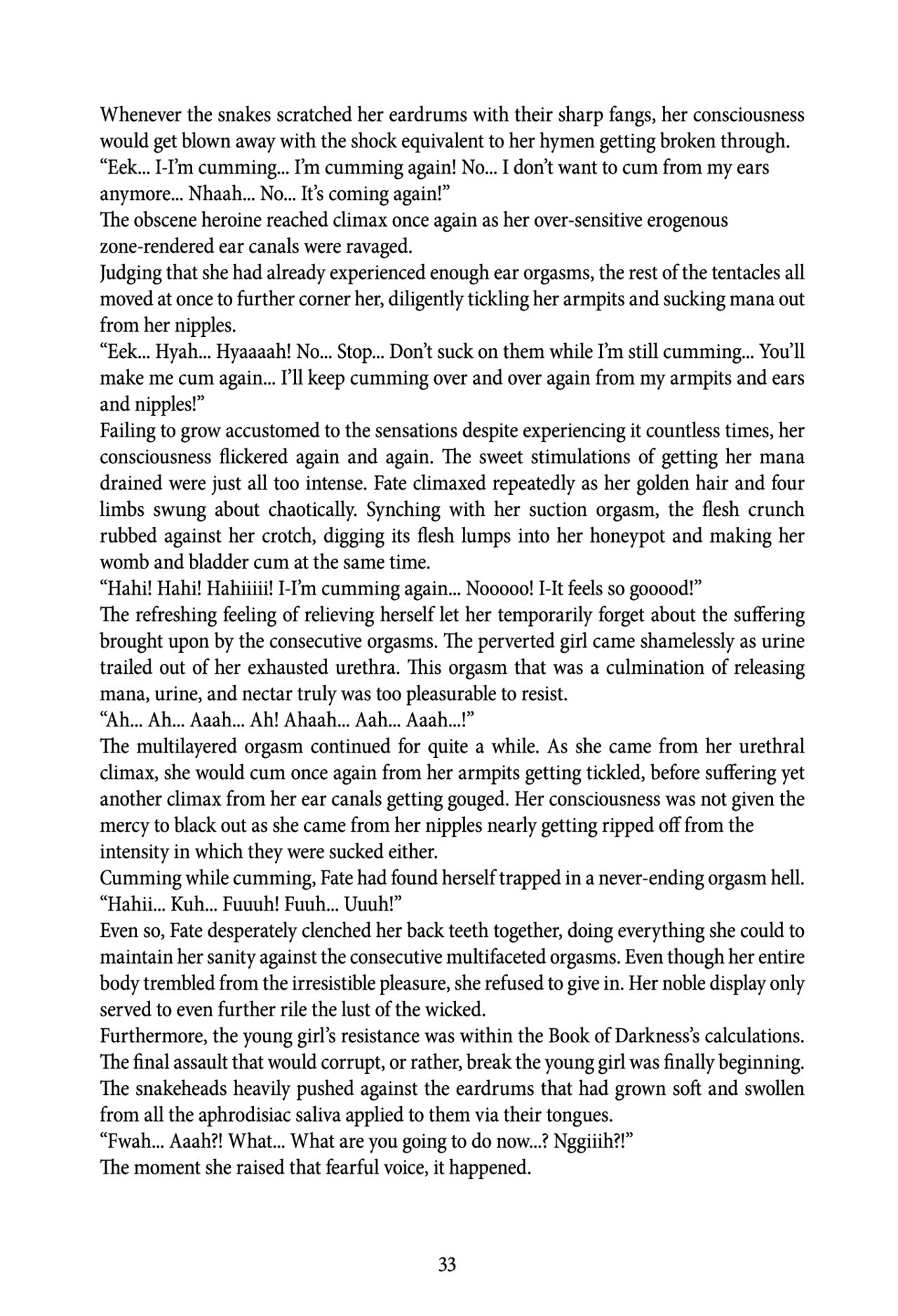 (C85) [Kuroi Miyako (Rindou, Kuroi Hiroki)] Nacht Gefallene (Mahou Shoujo Lyrical Nanoha) [English] {Hennojin} Bildnummer 34