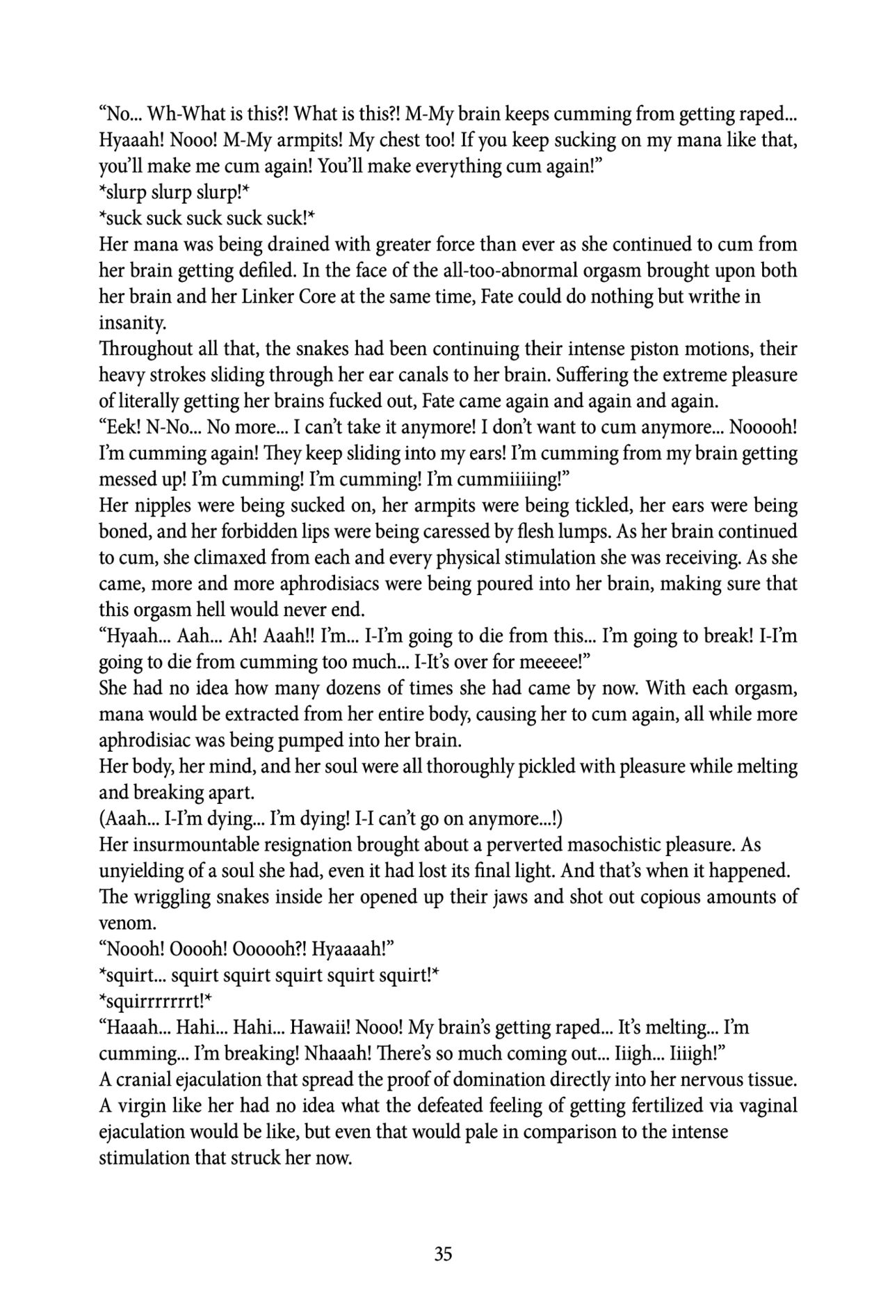 (C85) [Kuroi Miyako (Rindou, Kuroi Hiroki)] Nacht Gefallene (Mahou Shoujo Lyrical Nanoha) [English] {Hennojin} Bildnummer 36