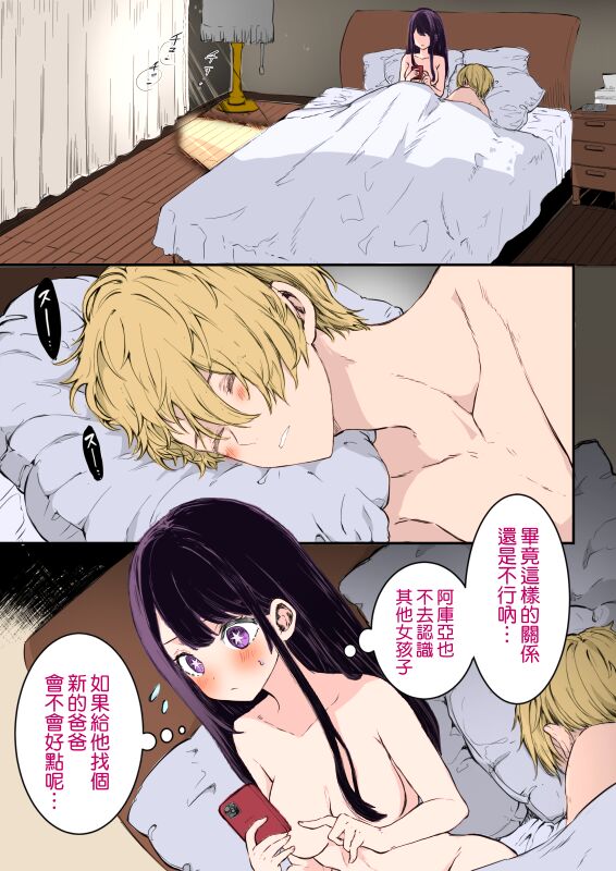 [om] Aquai manga + Aquai picture chat log (Oshi no Ko) [Chinese] [Colorized] [Digital] image number 2