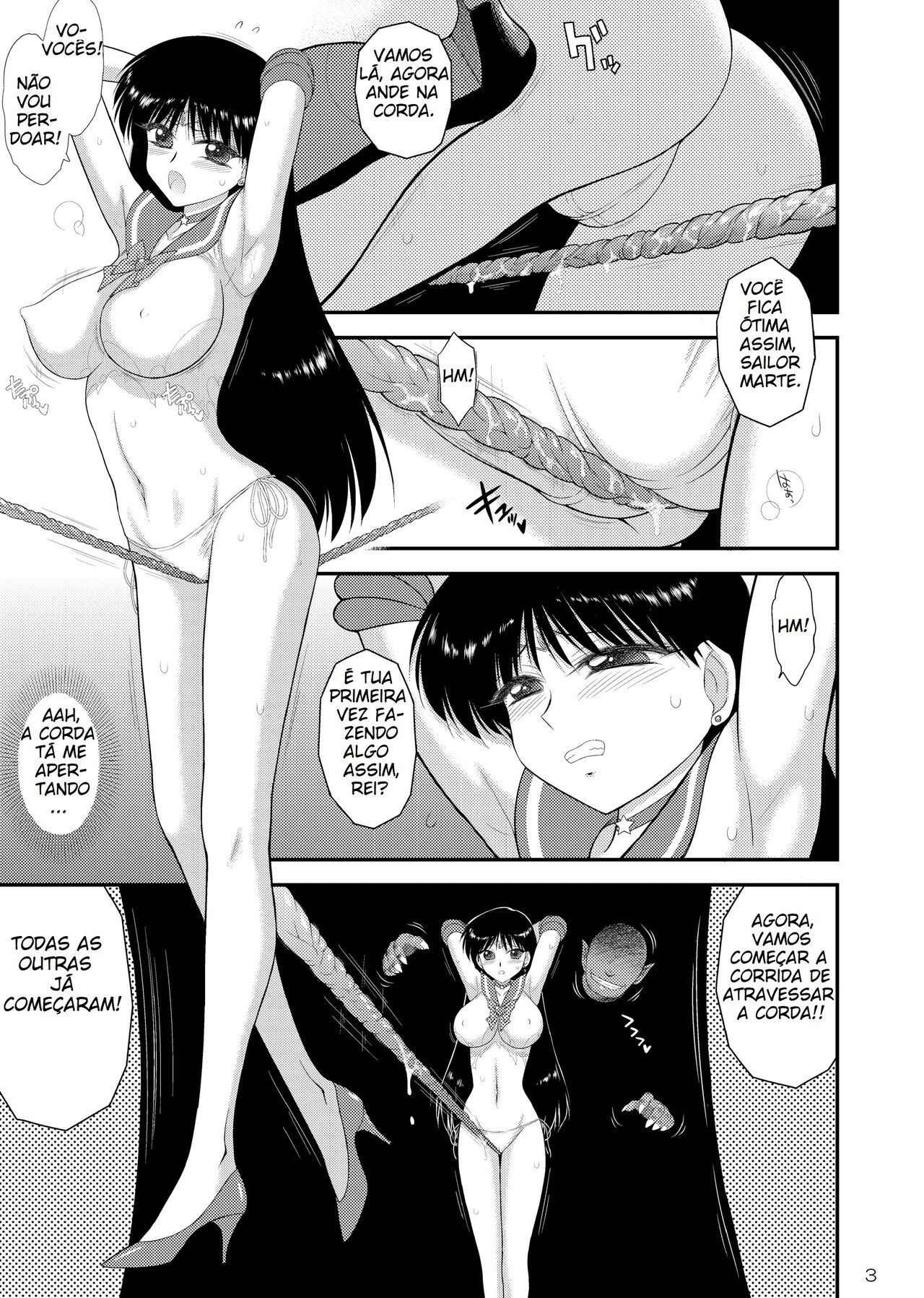 [BLACK DOG (Kuroinu Juu)] Bisoku Zenshin | Flirtation Sped Forward (Bishoujo Senshi Sailor Moon)  [Portuguese-BR] [Allsoulsday] [Digital] numero di immagine  2