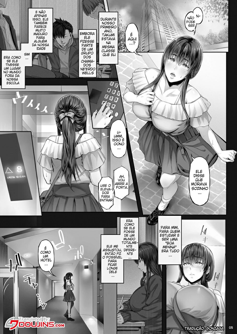 [Cior (Ken-1)] Kanojo ga Boku no Shiranai Tokoro de――2 | What My Girlfriend Does That I Don't Know About 2 [Portuguese-BR] image number 2