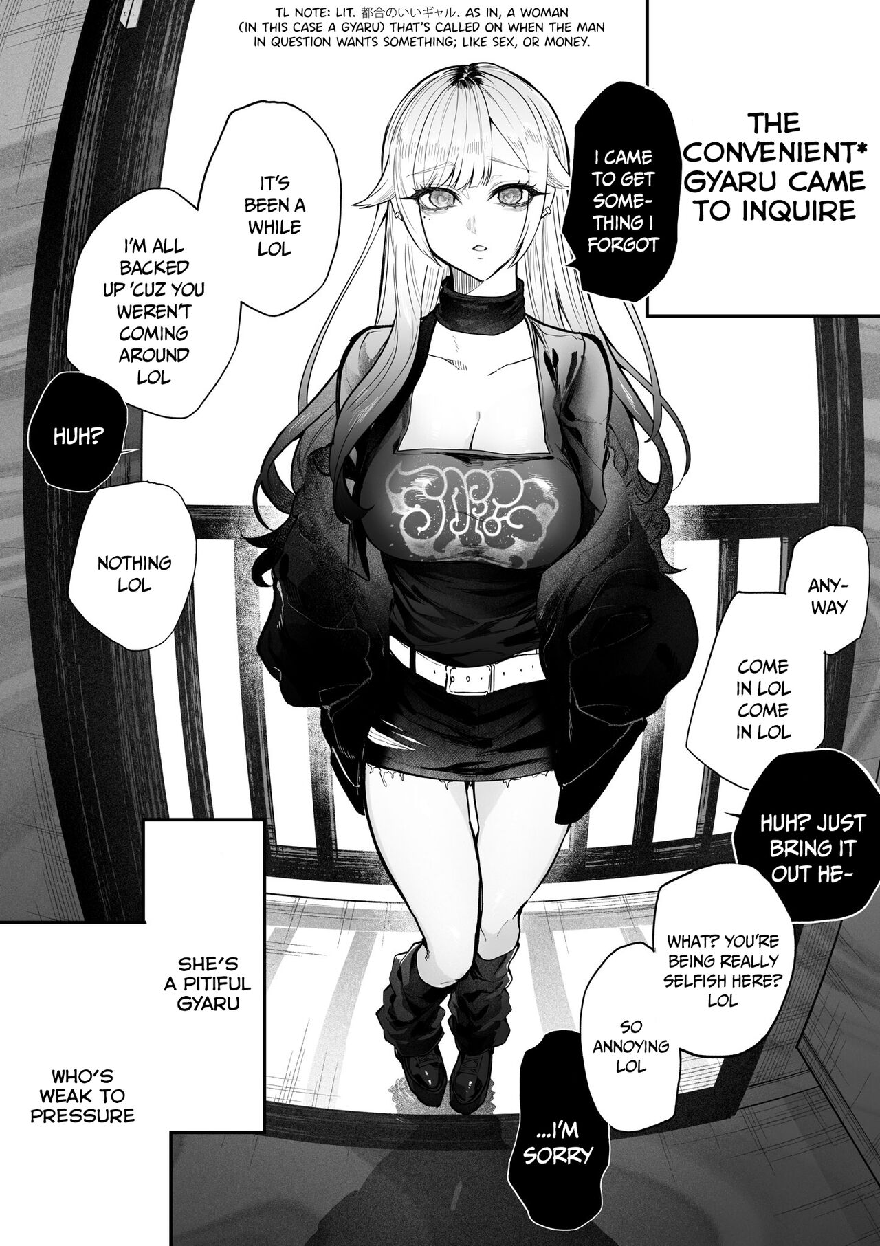 The Day I Decided to Make My Cheeky Gyaru Sister Understand in My Own Way (Fanbox 18+ Content) - Ch. 4.5 - The Convenient Gyaru Gives a Blowjob 图片编号 1